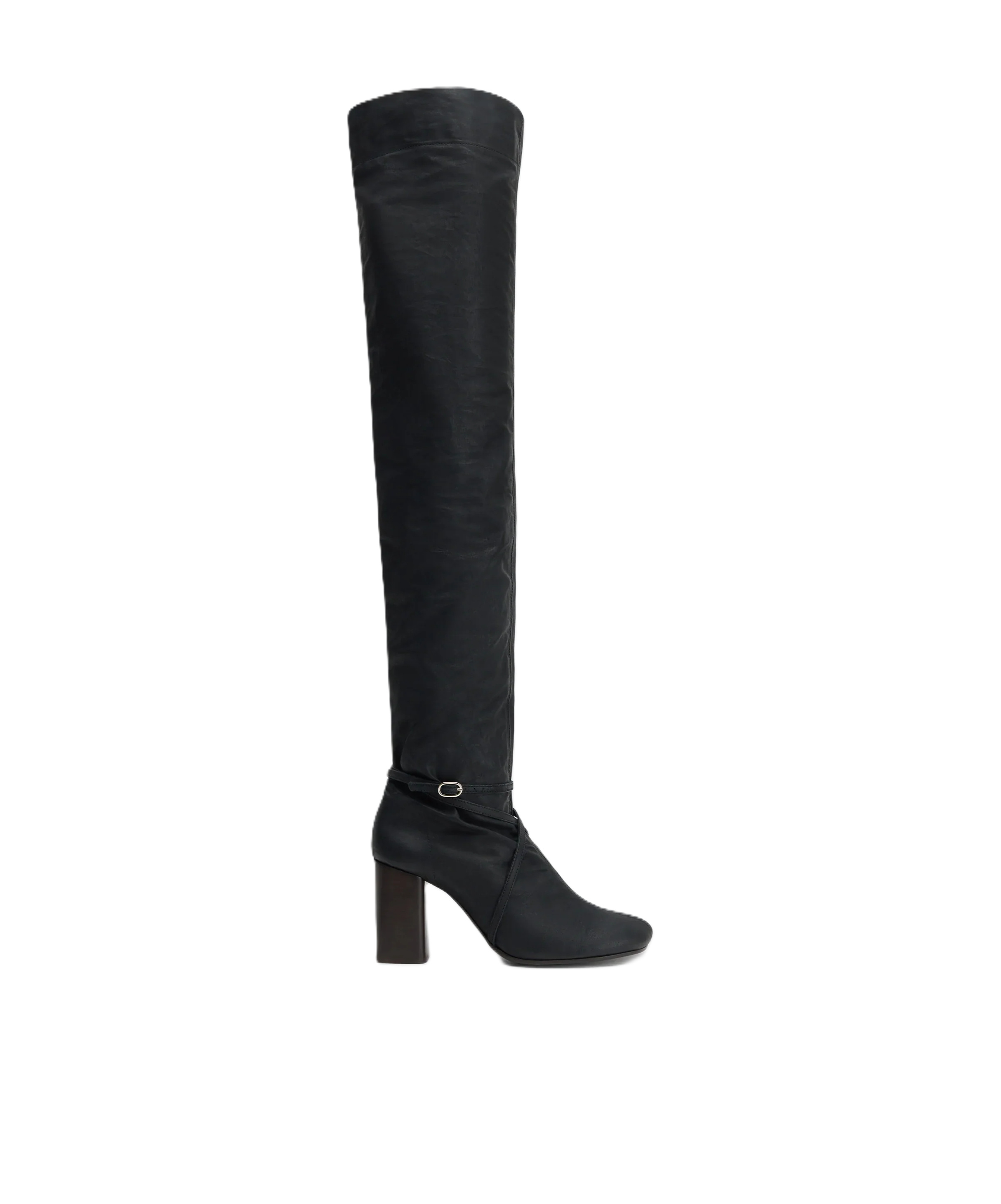 Lemaire 80mm Anatomic Boots In Black