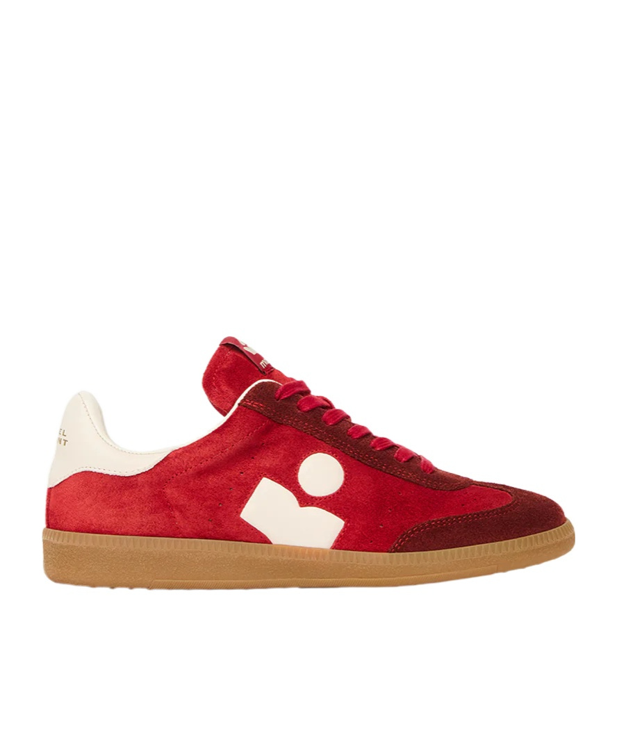 Isabel Marant Lace-up Sneakers In Red