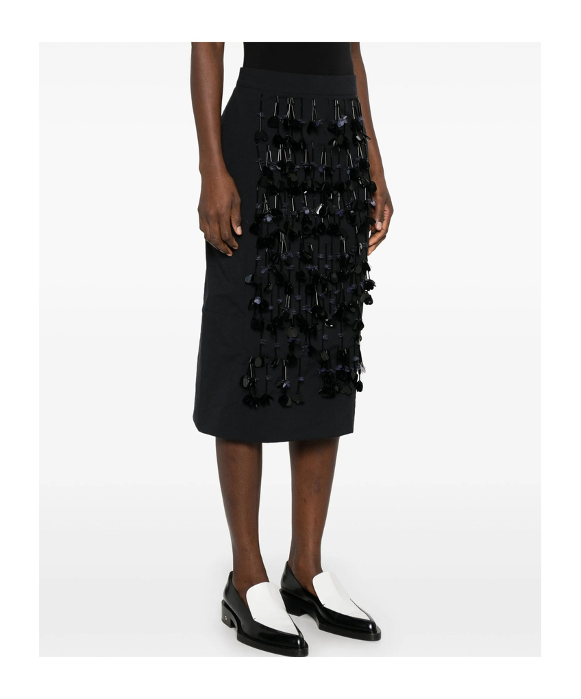 Theory Wool Blend Triple Pleat Pants In Black