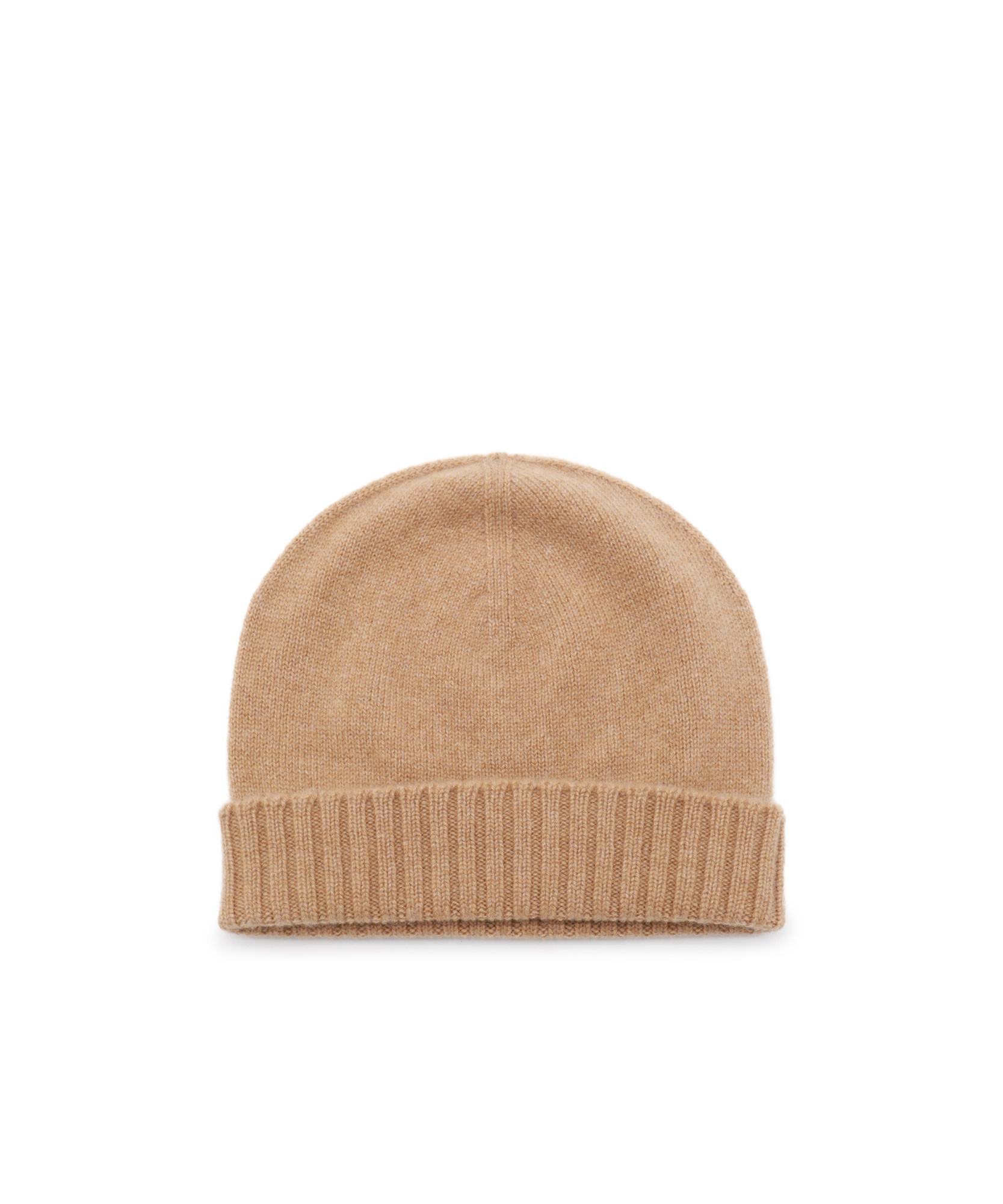 Malo Rib Knitted Hat In Nude