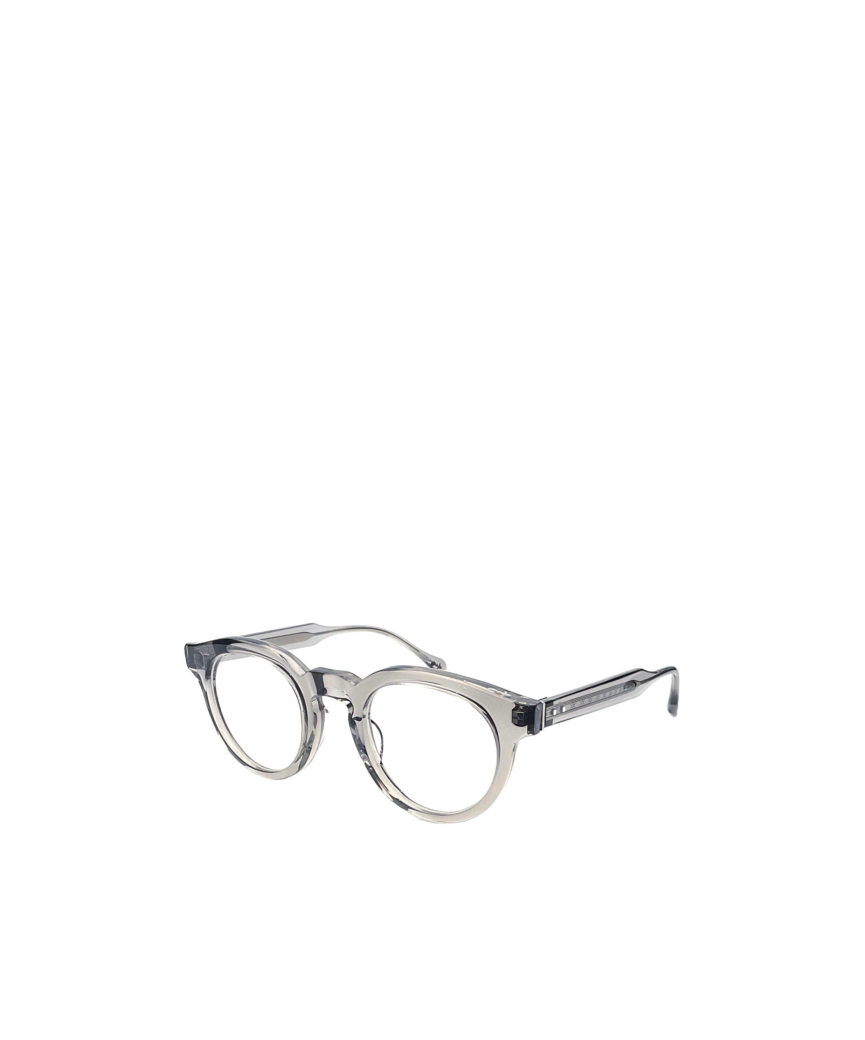 Matsuda Round Frame Plain Mirror In Gray