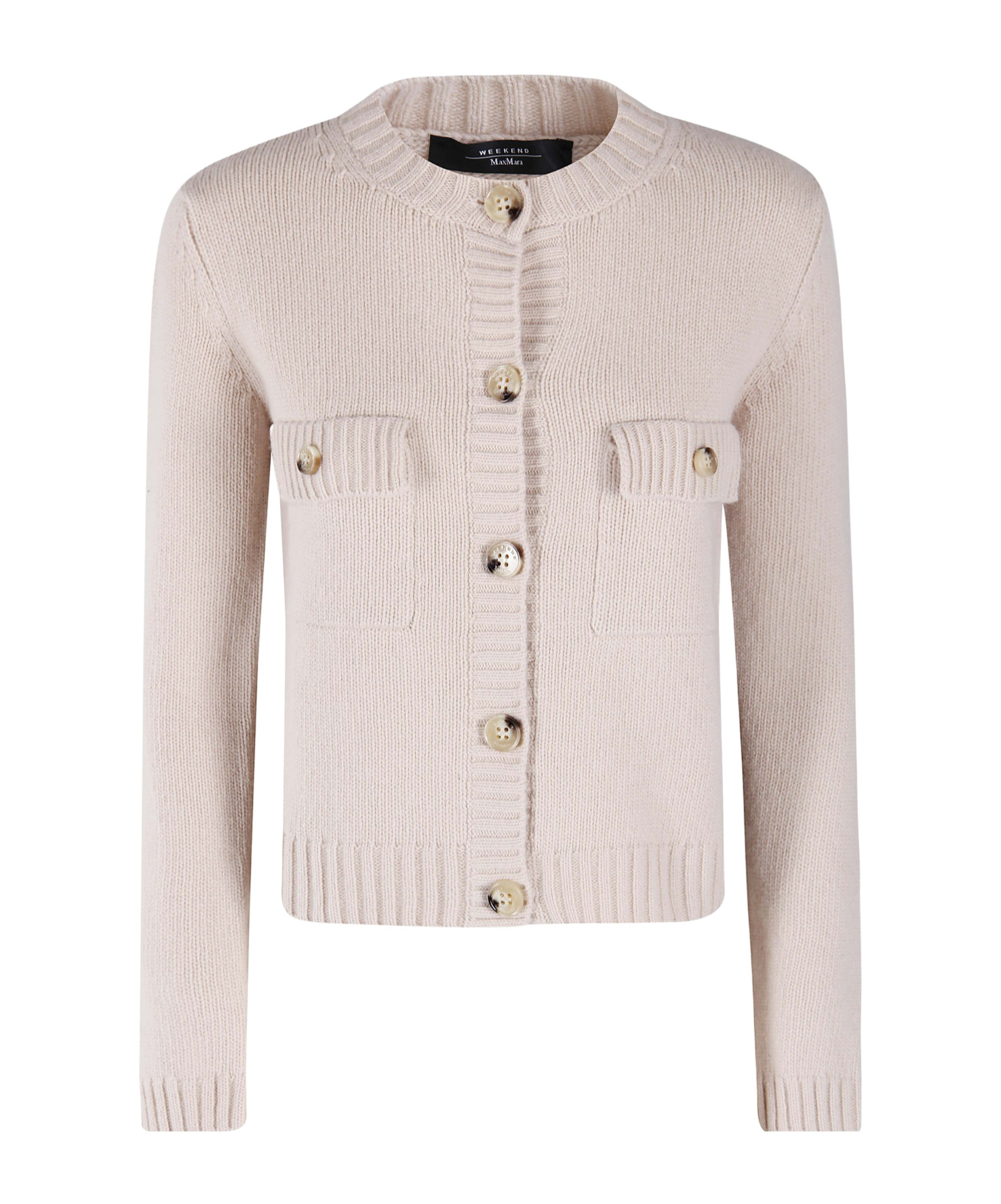 Weekend Max Mara Long-sleeved Knitwear In Neutral