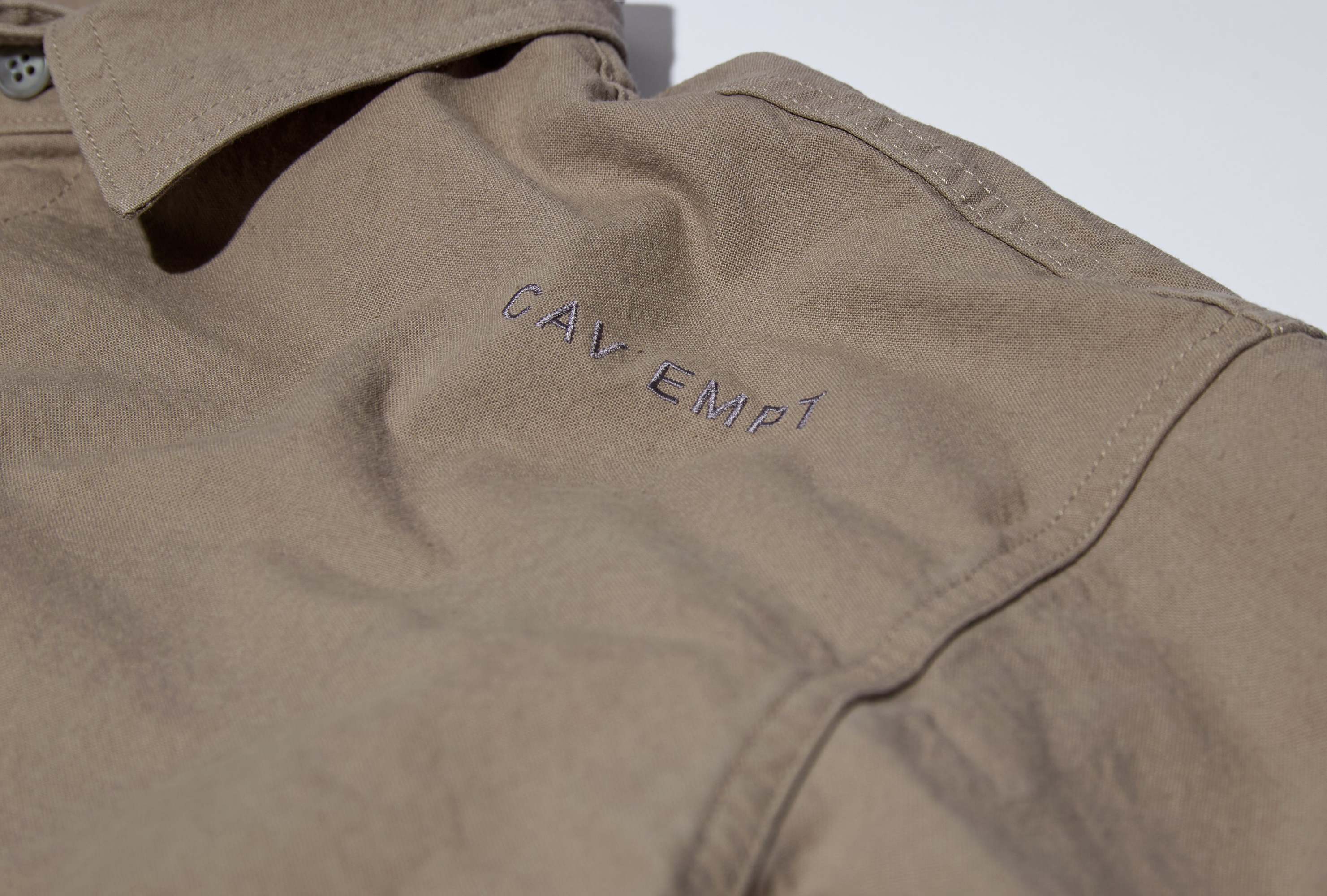Cav Empt Long Sleeve Shirt In Brown