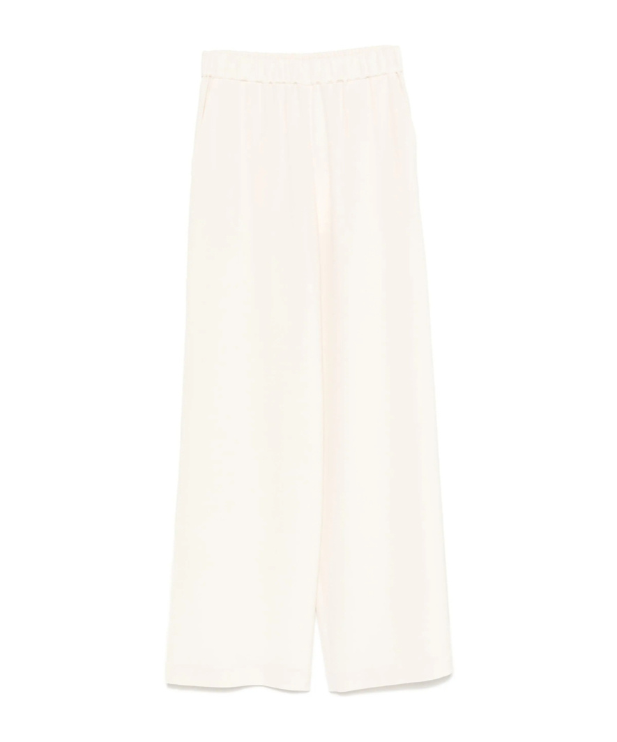 Max Mara Elasticated-waist Trousers In Neutral