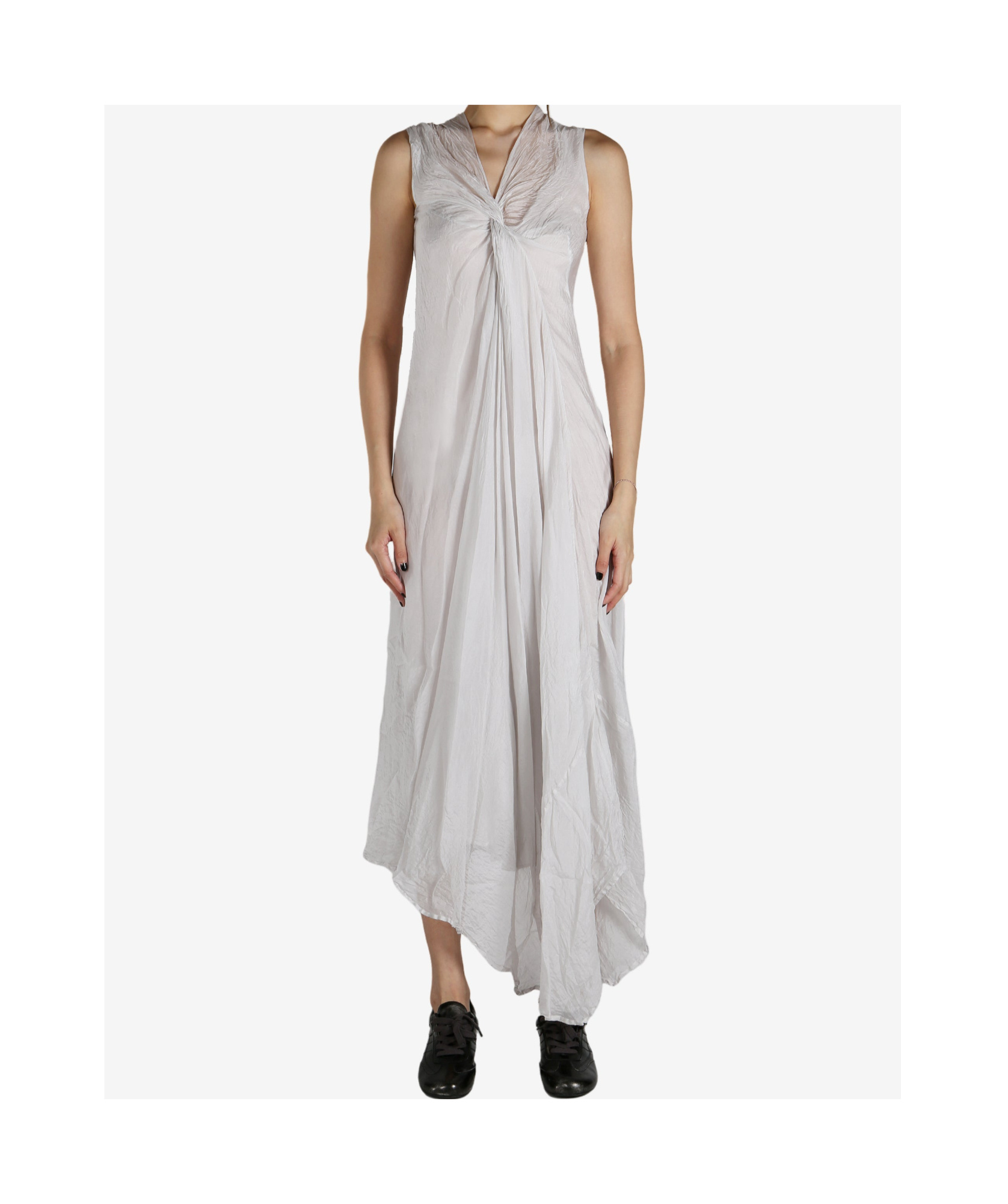 Marc Le Bihan Draped Sleeveless Maxi Dress