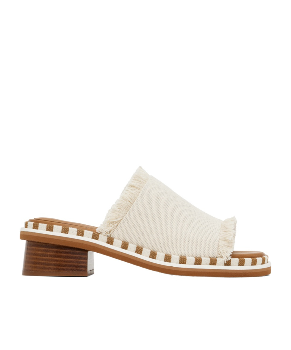 See By Chloé Allyson Tassel High-heeled Sandals In White