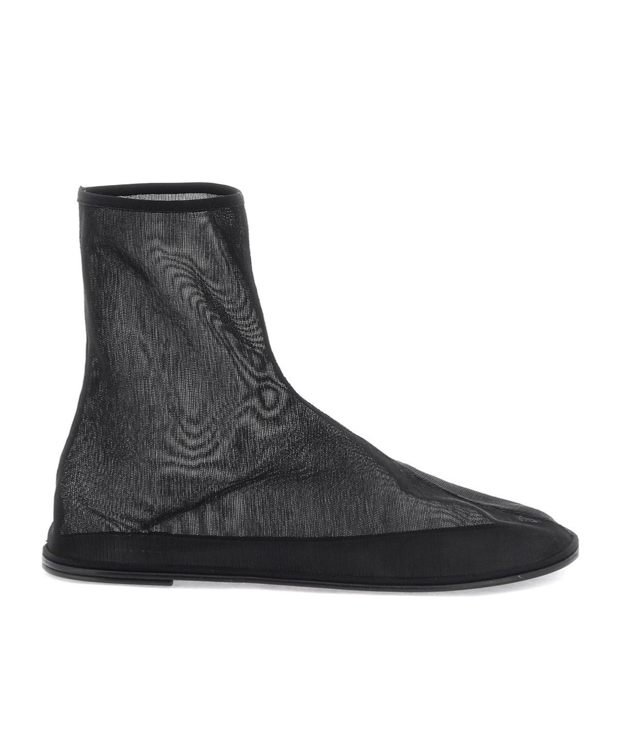 The Row Sock-shaped Short Ankle-length Boots In Black