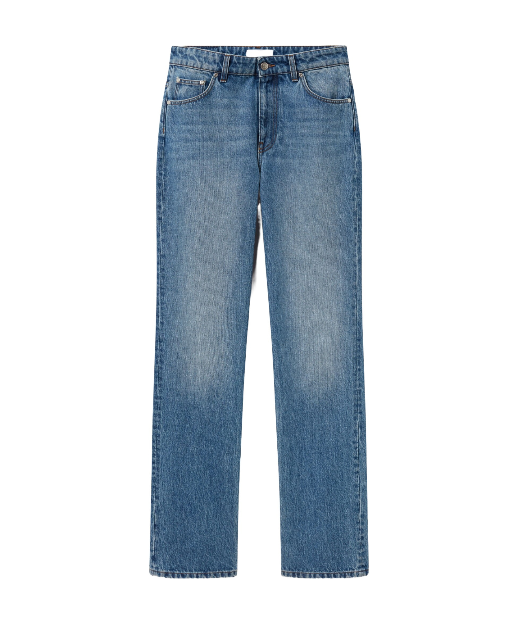 Stella Mccartney Jeans With Belt Loops In Blue