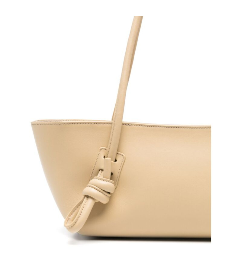 Shop Hereu Double-handle Handbag In Nude