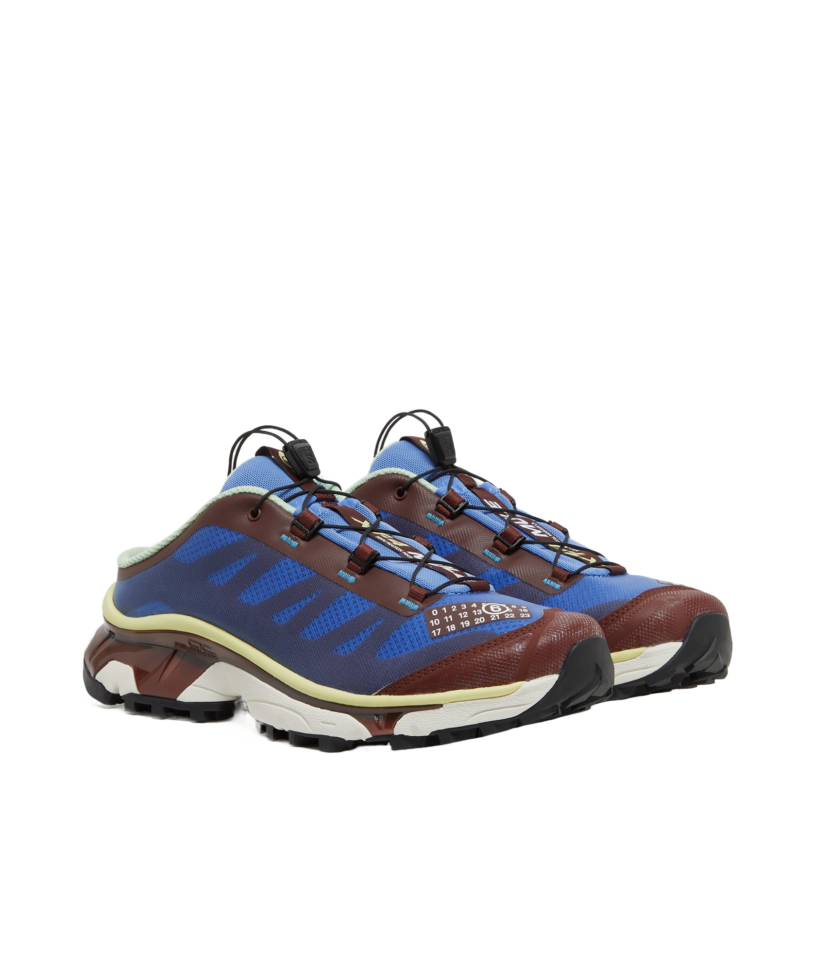 Shop Mm6 Maison Margiela Mm6 X Salomon Sneaker Mules In Multicolor
