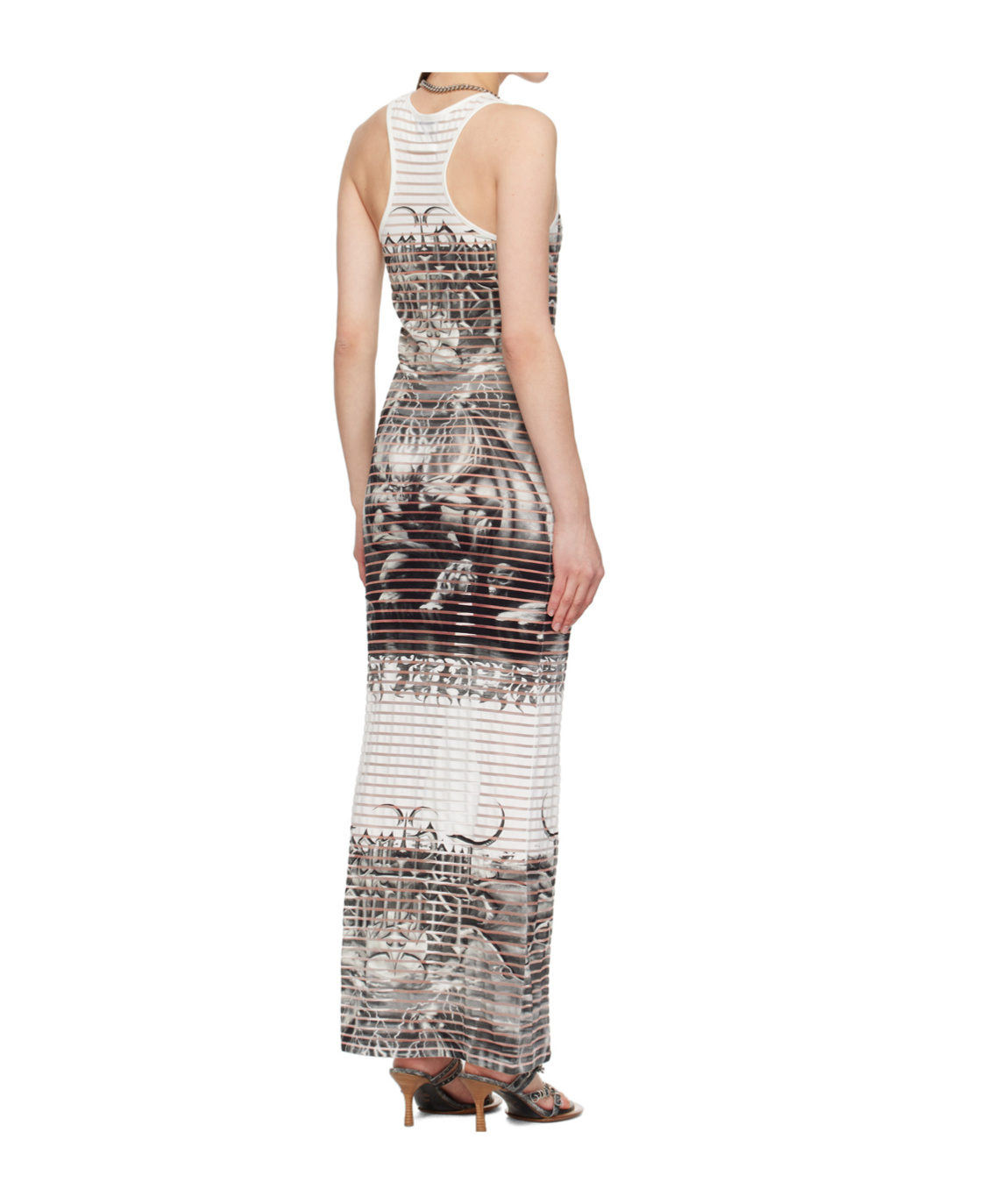 Jean Paul Gaultier Graphic Print Dress
