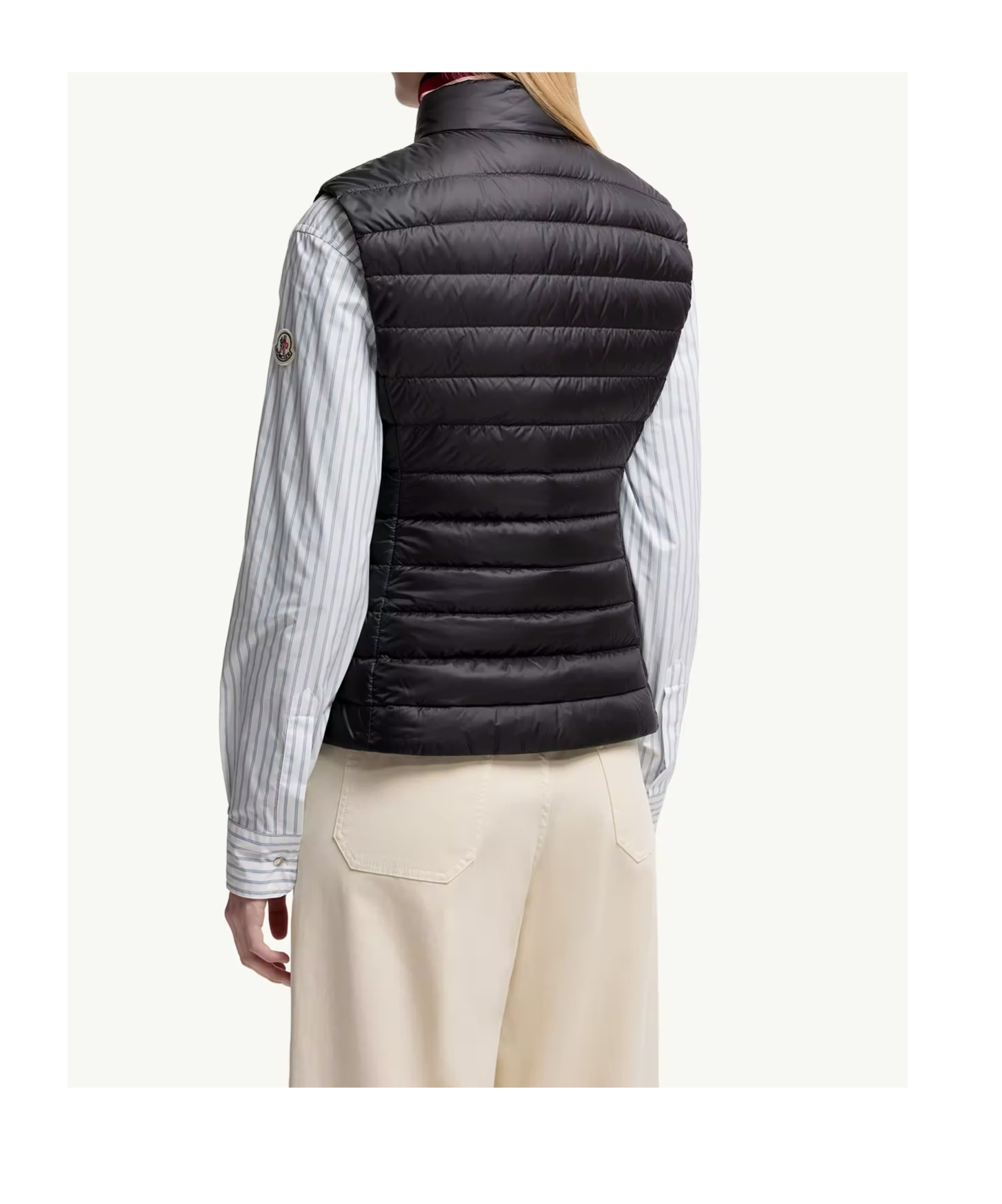 Moncler Igens Down Vest In Black