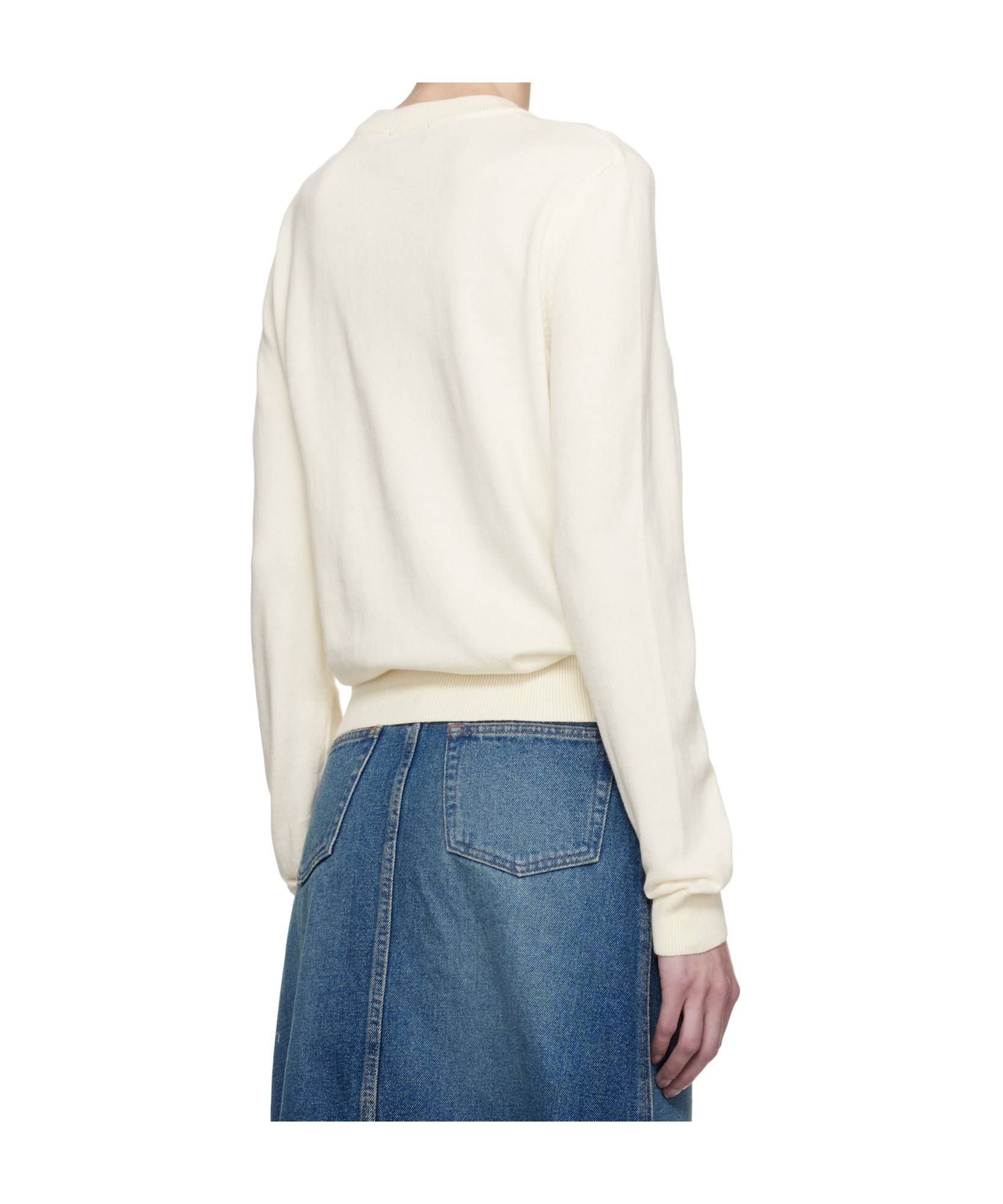Apc Sweater A.p.c. Woman Color Yellow Cream In White