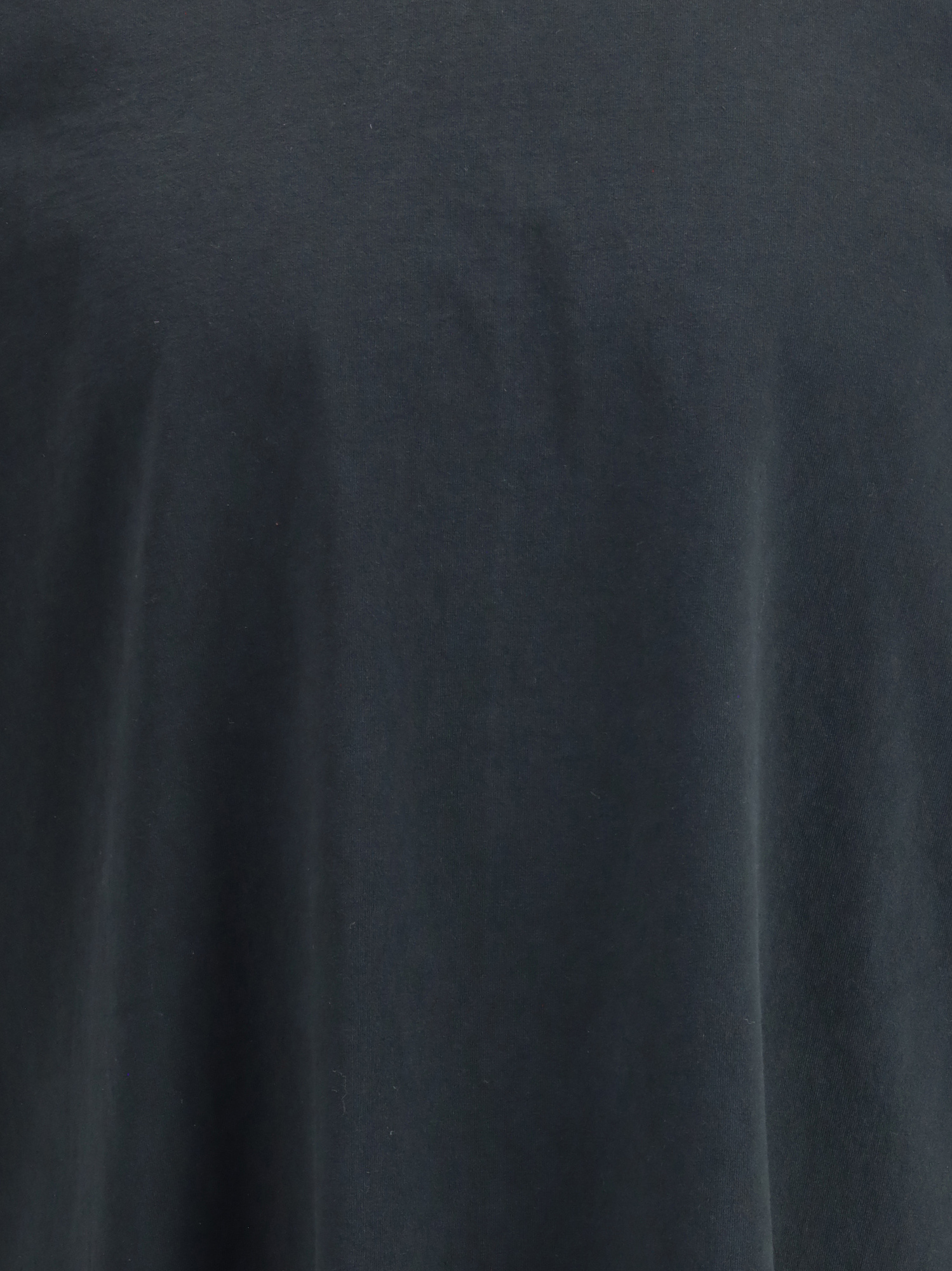 Haikure Drop Shoulder Short-sleeved T-shirt In Black
