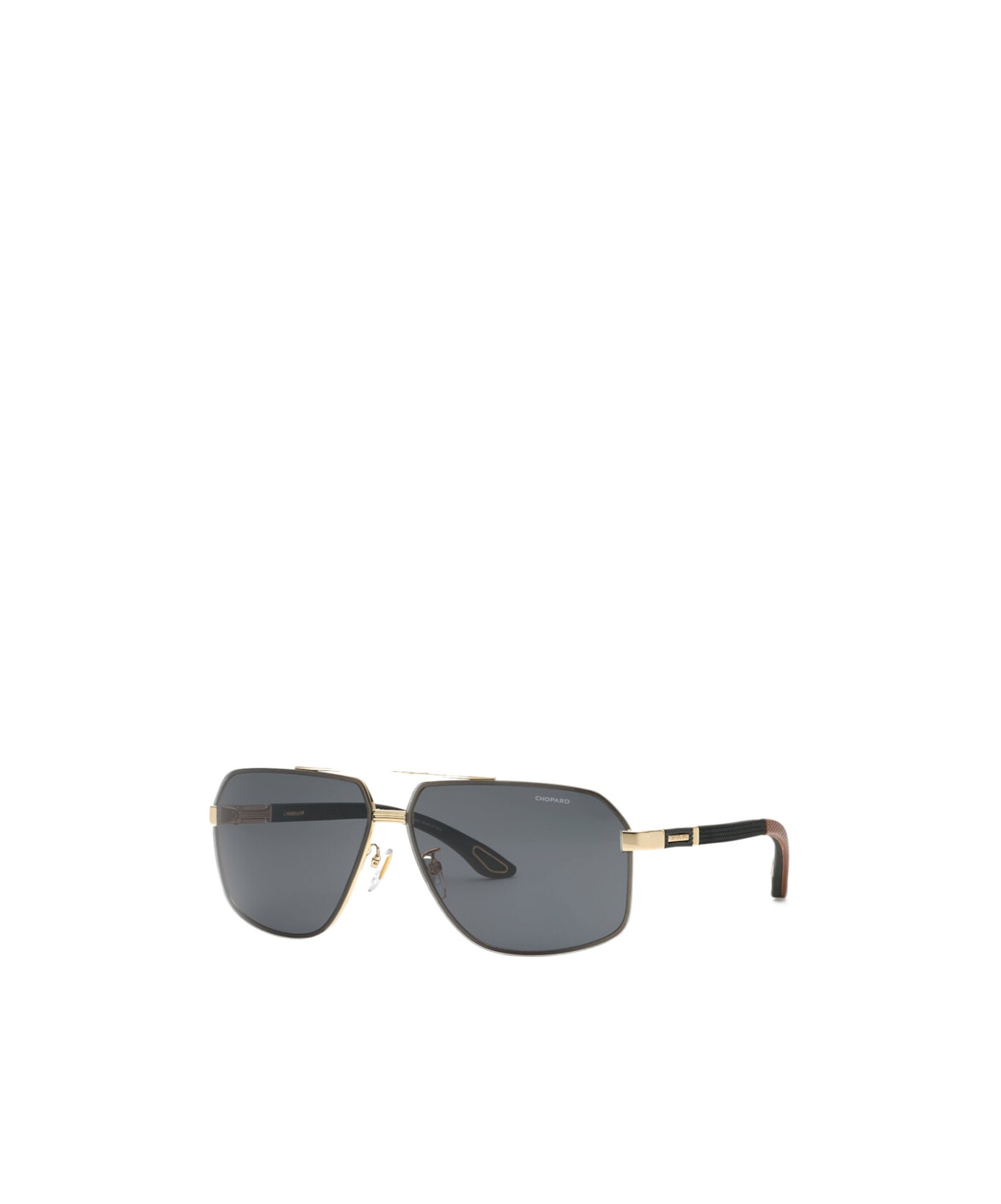 Chopard Logo Sunglasses In Gray