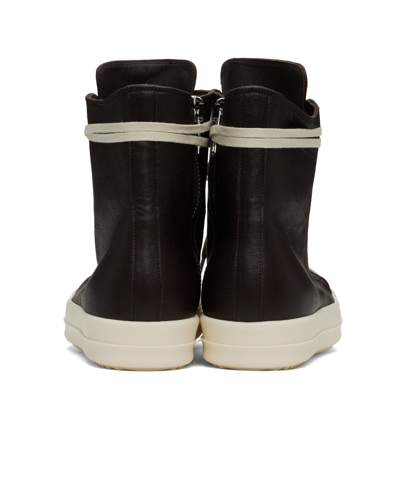 Rick Owens Black Hollywood Mega Bumper Sneakers In Black