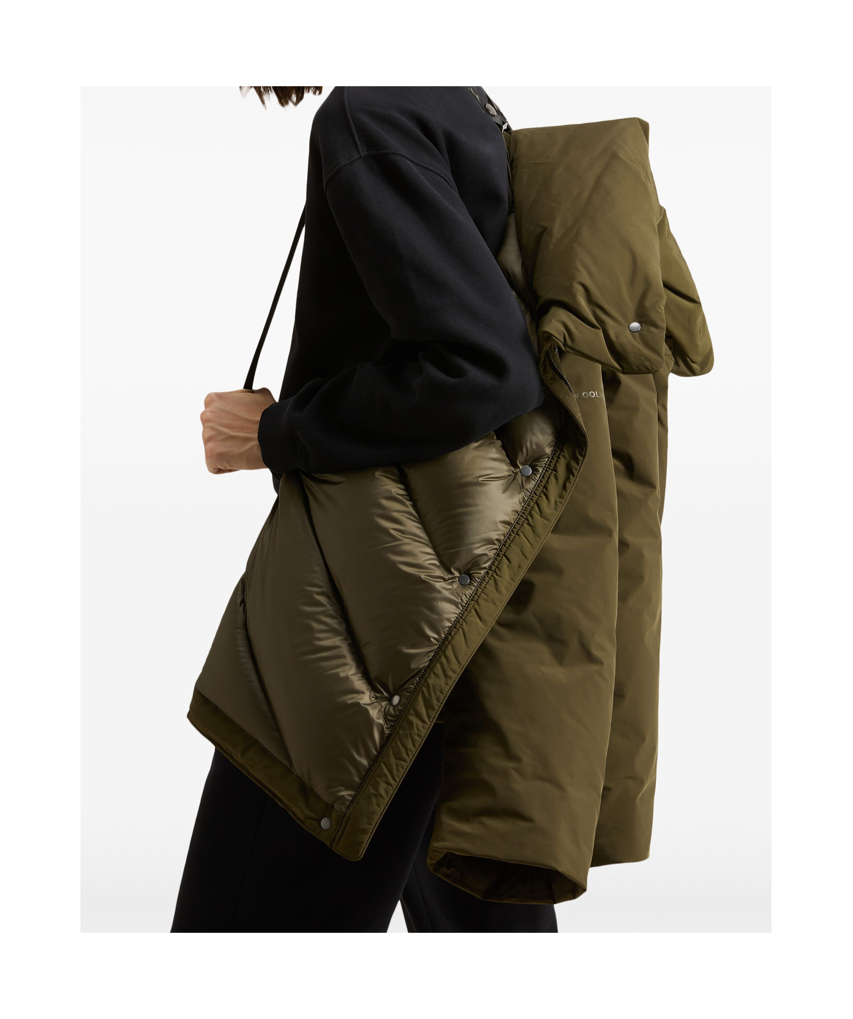 Woolrich Luxury Cocon Parka In Green