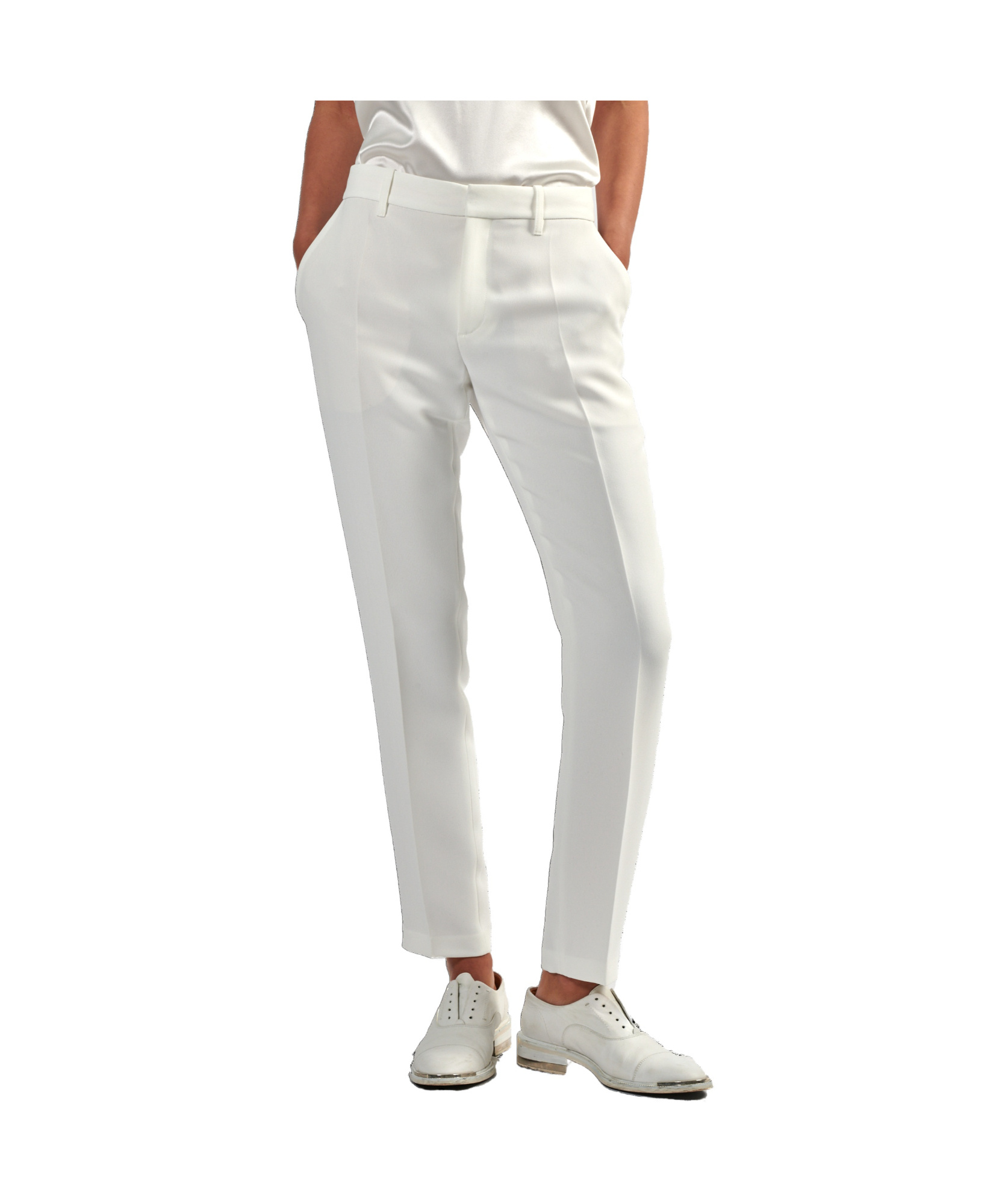 Barbara Bui Belt Loops Slacks In Gray
