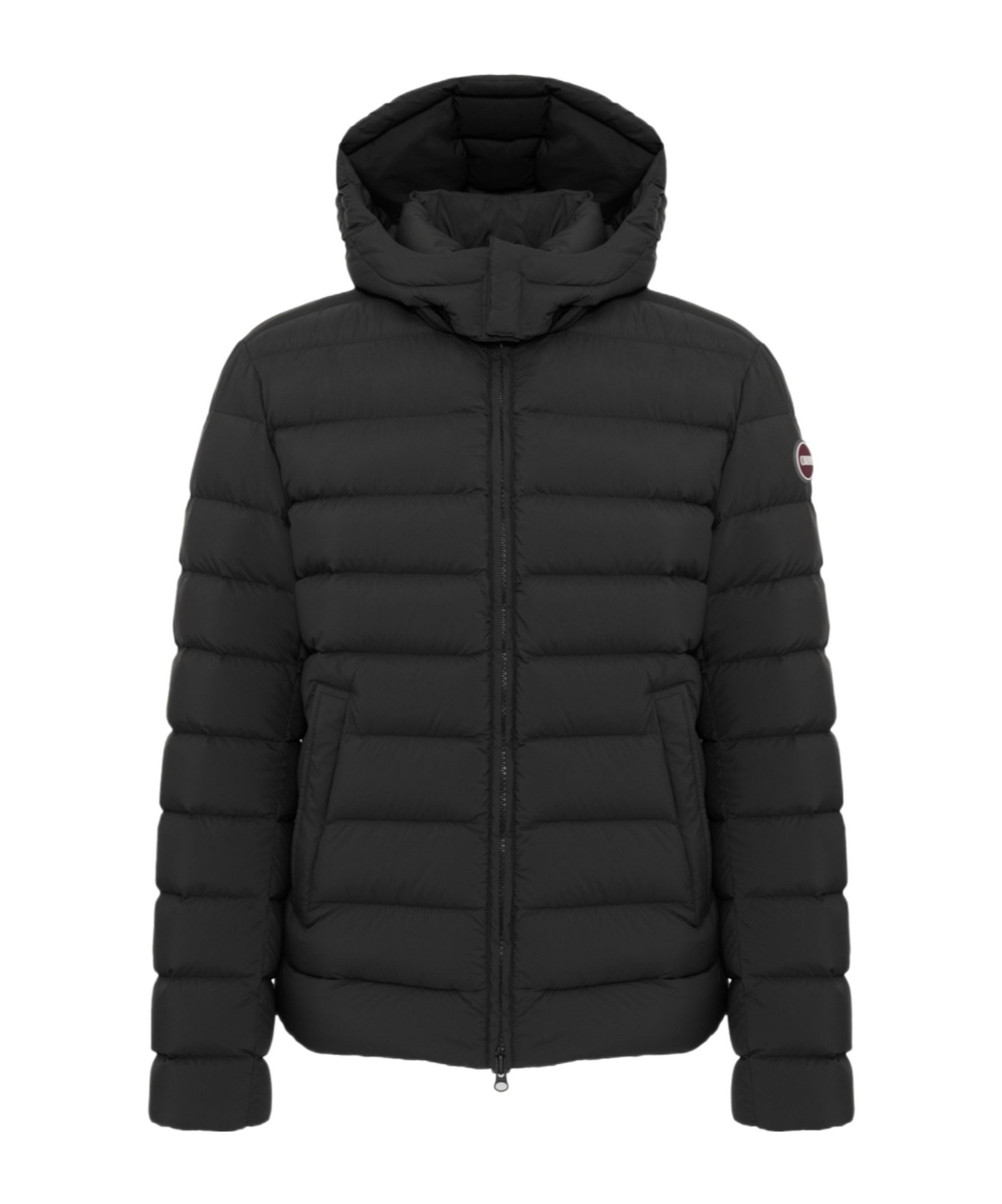 Colmar Piumino Con Cappuccio Staccabile Nero In Black