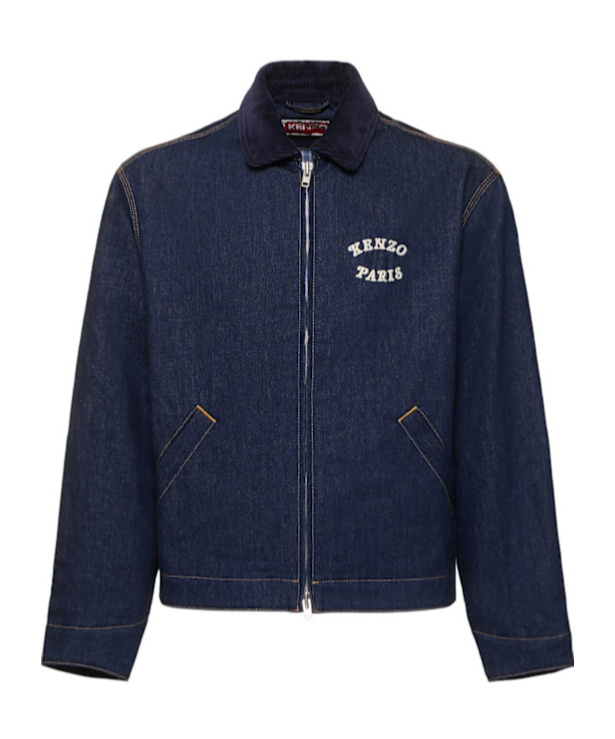 Kenzo Long-sleeved Denim Coat