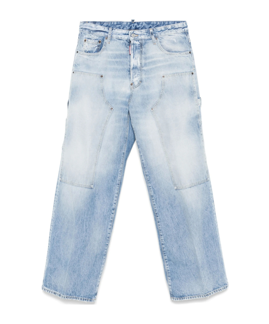 Dsquared2 Jeans Loose In Blue
