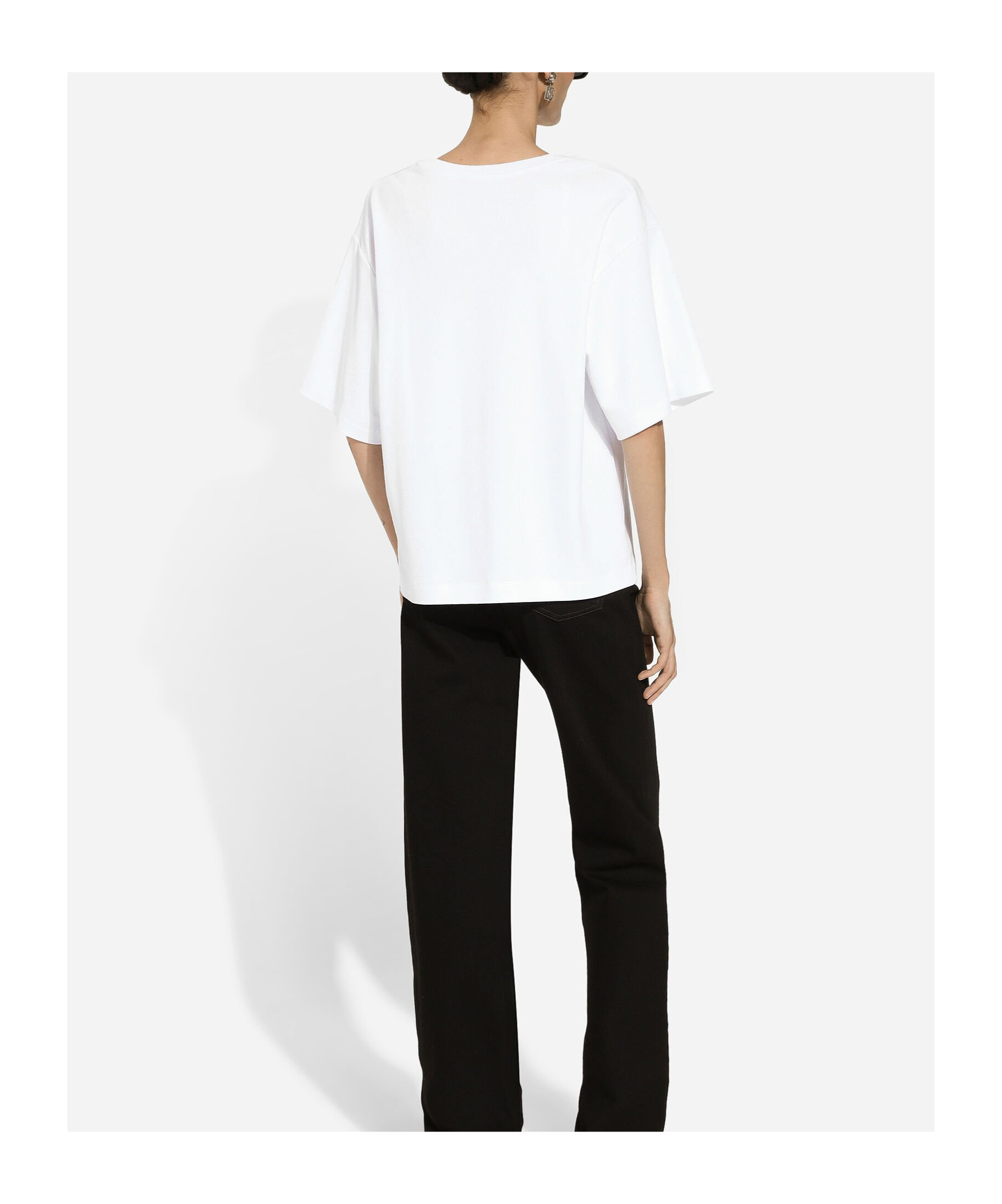 Dolce & Gabbana Short-sleeved T-shirt In White