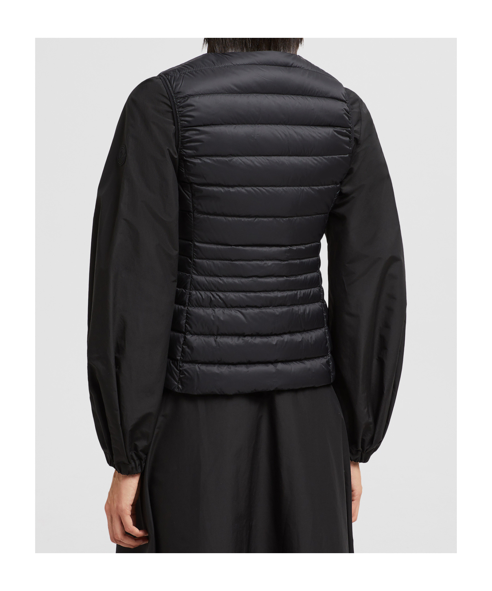 Moncler Irigny Down Vest In Black