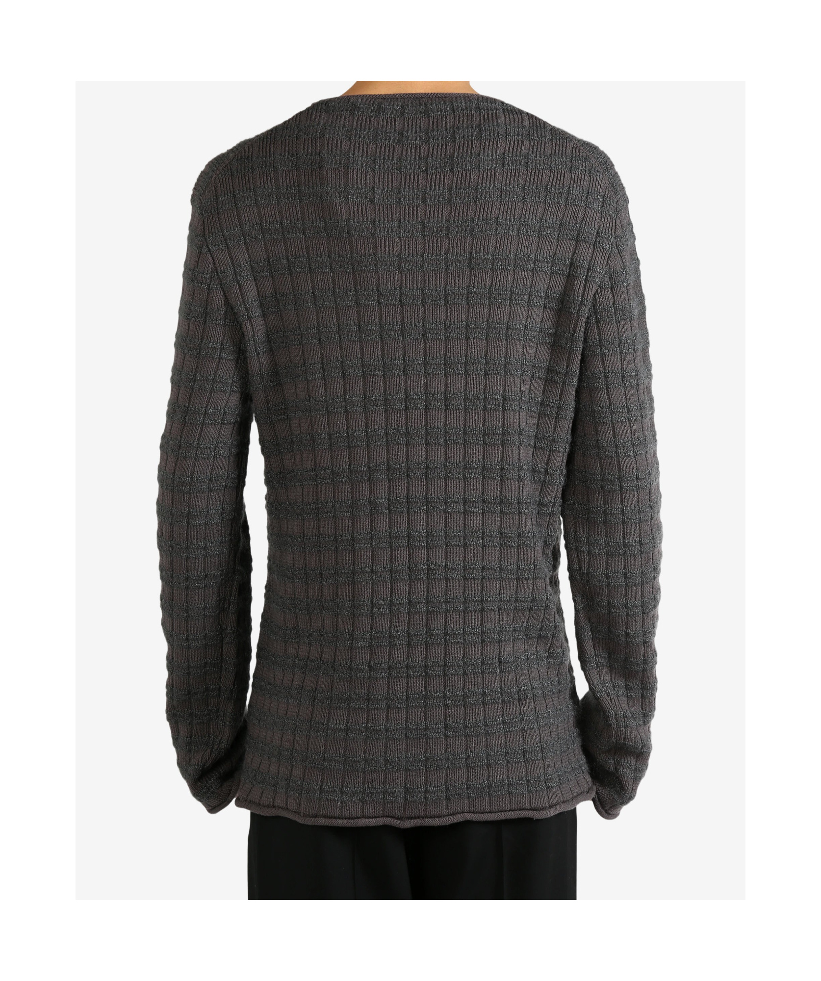 The Row Long-sleeved Sweater In Black