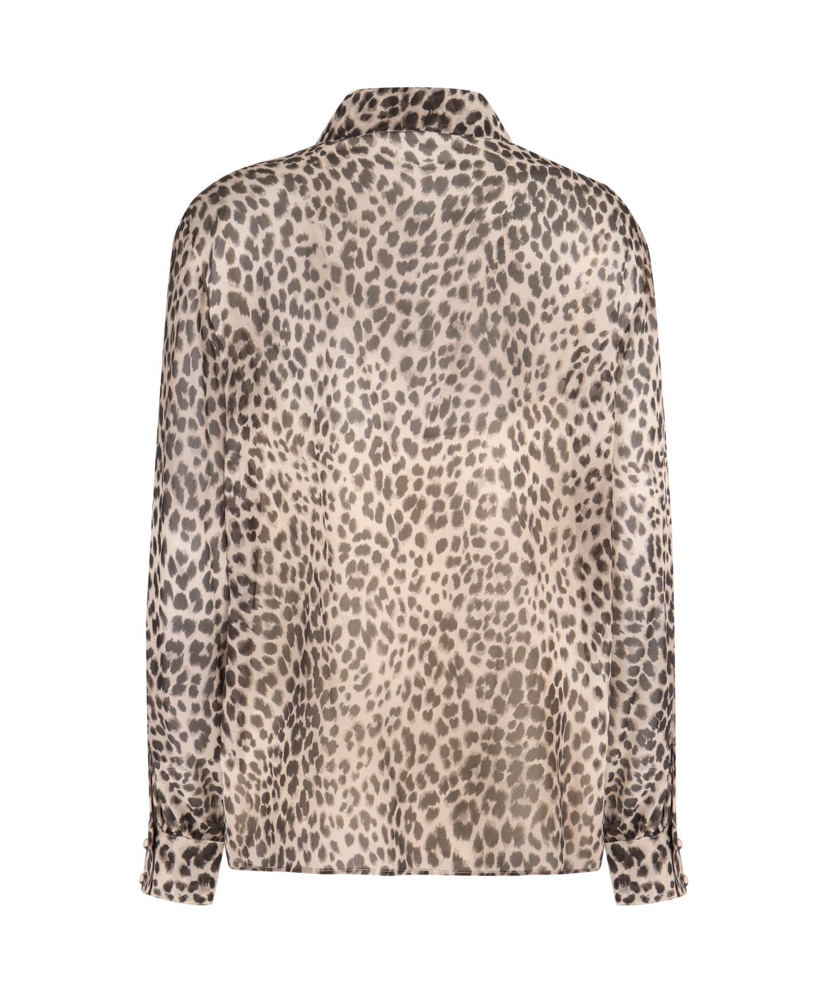 Max Mara Women's Valzer Printed Silk Shirt In Nude