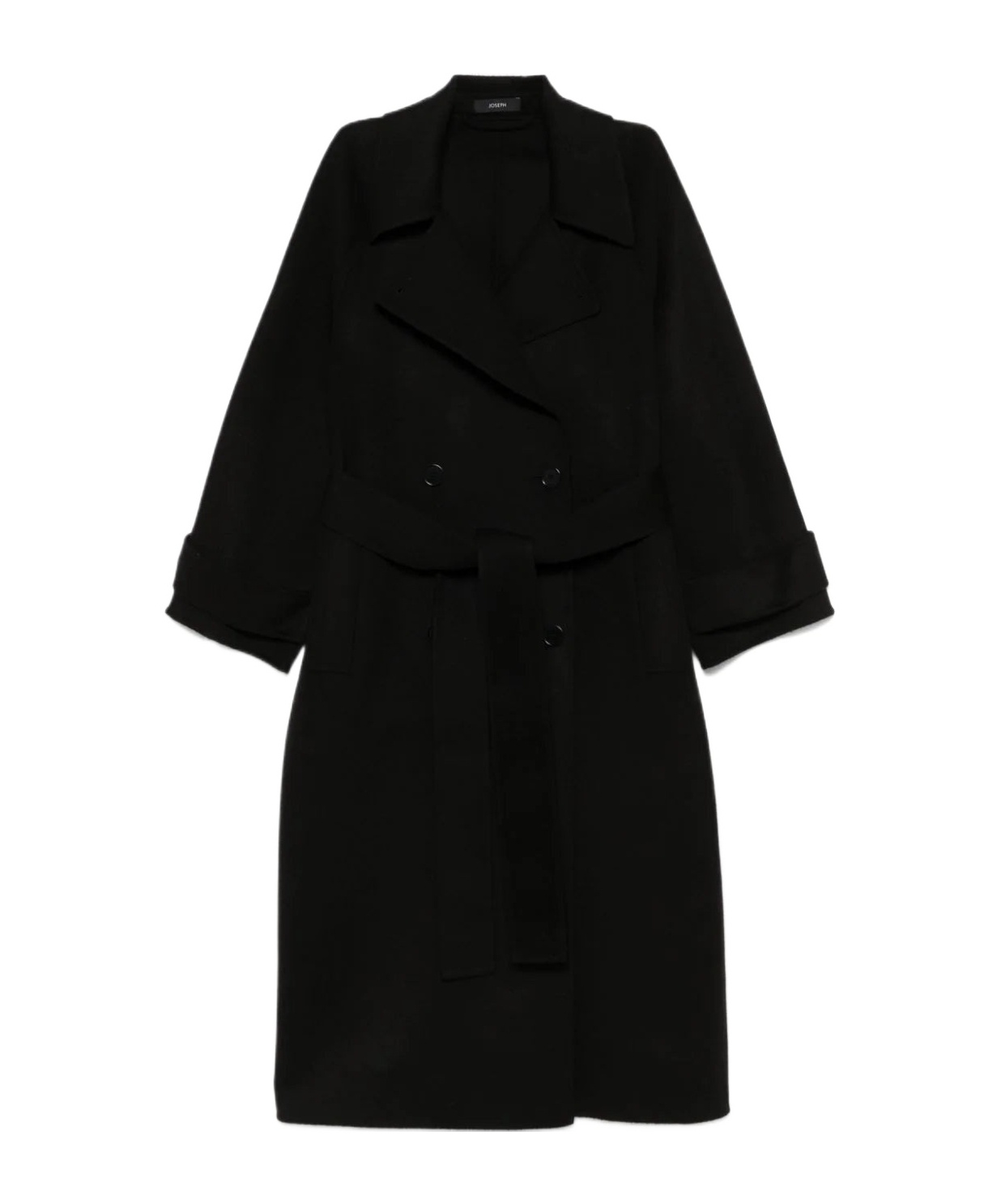 Joseph Long-sleeved Coat In Black