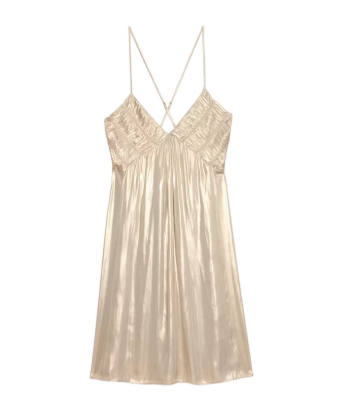 Zadig & Voltaire Metallic-effect Mini Dress