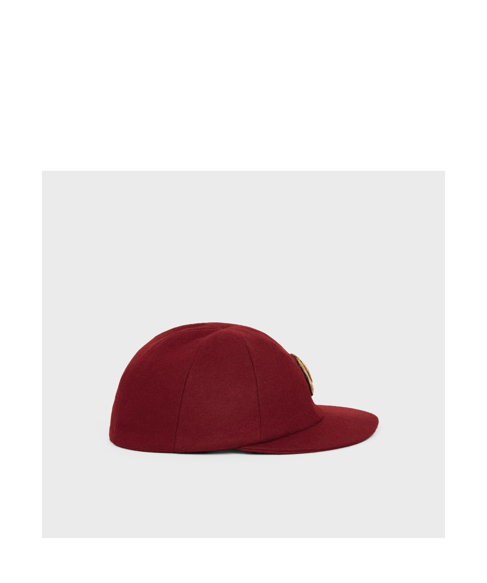 Celine Round Hat In Red