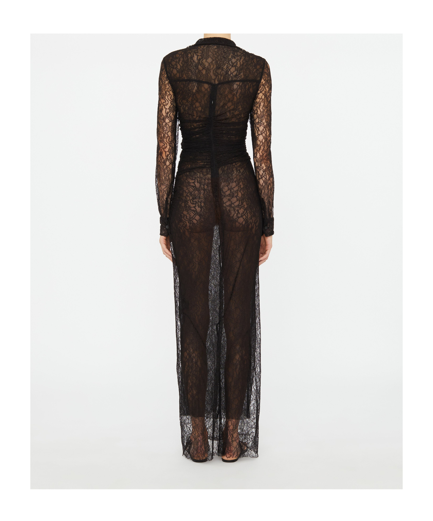 Christopher Esber See Through Dress In Black