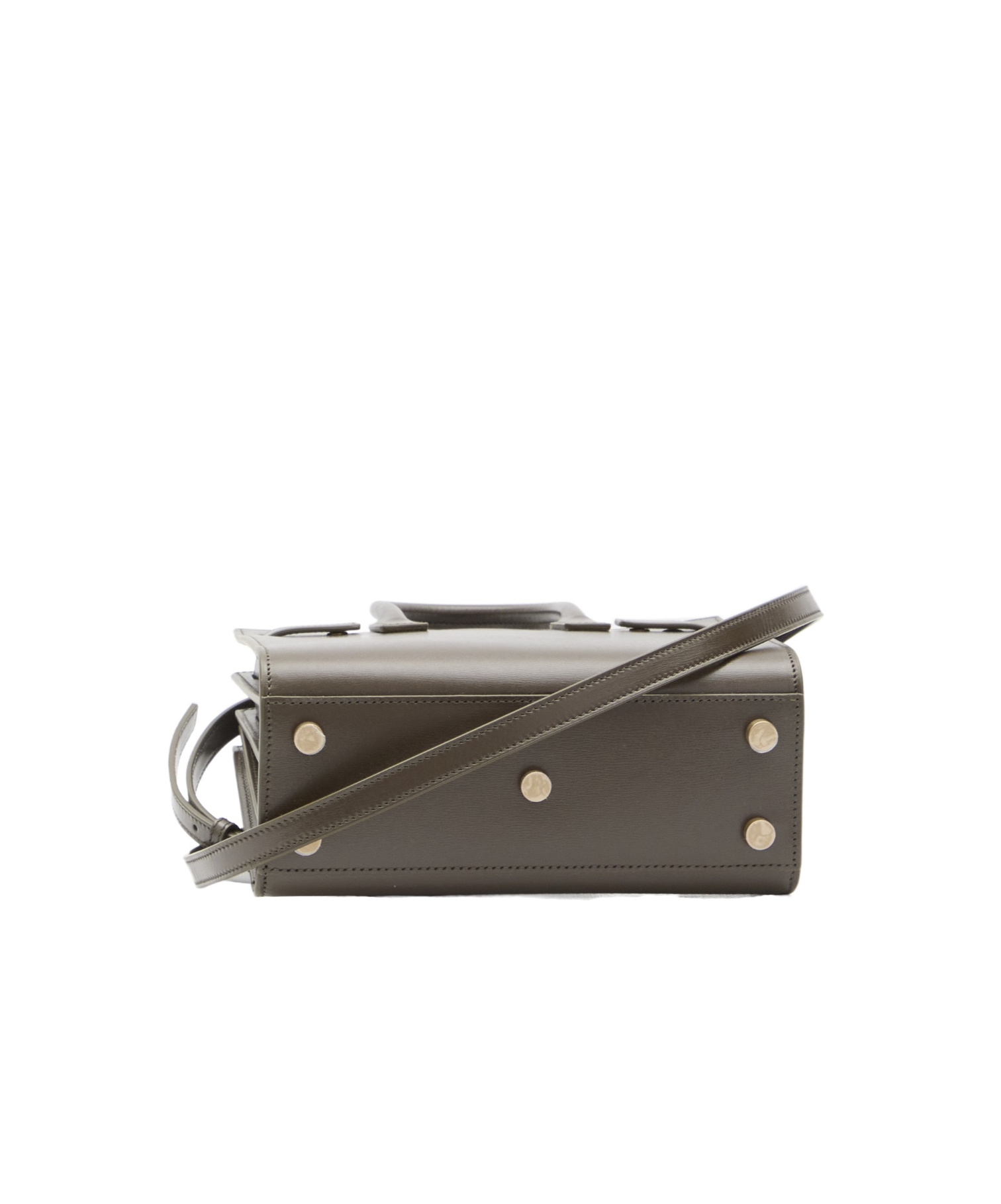 Saint Laurent Nano Sac De Jour Tote Bag In Green