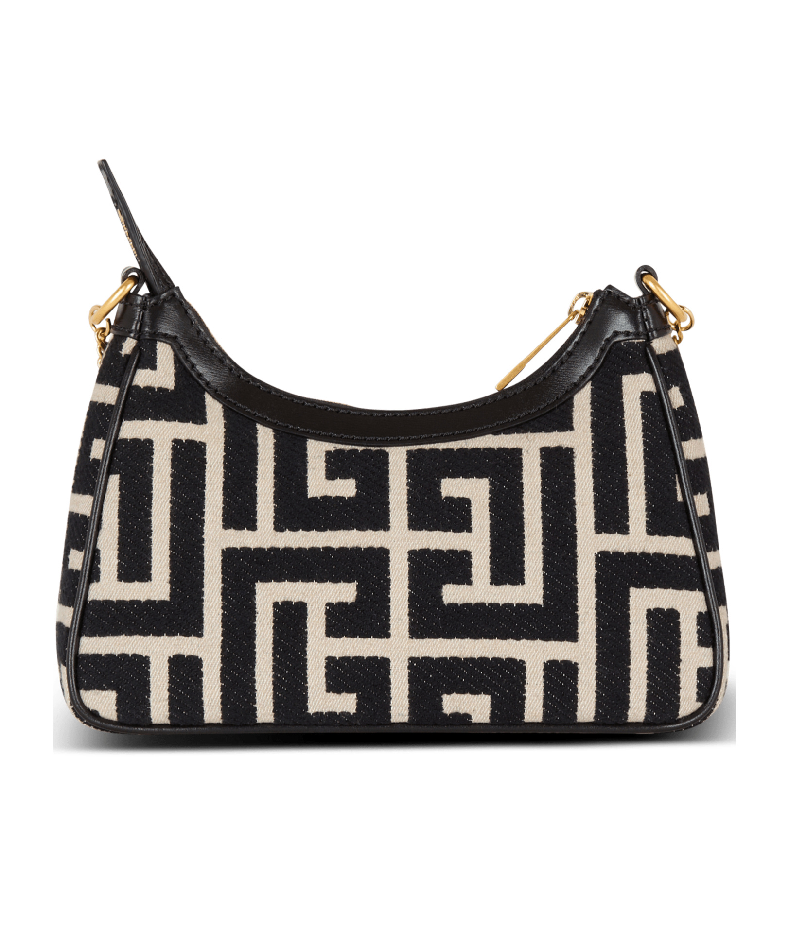 BALMAIN BALMAIN B-ARMY MONOGRAMMED SHOULDER BAG