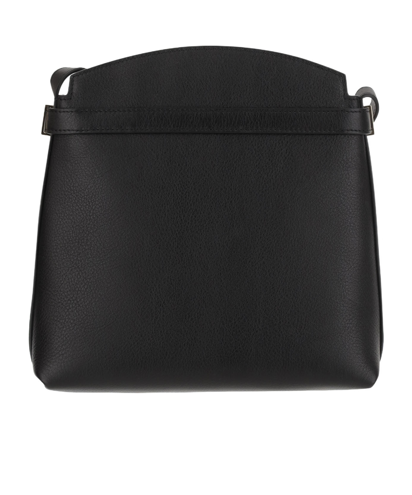 Ferragamo Hug Messenger Bag In Black