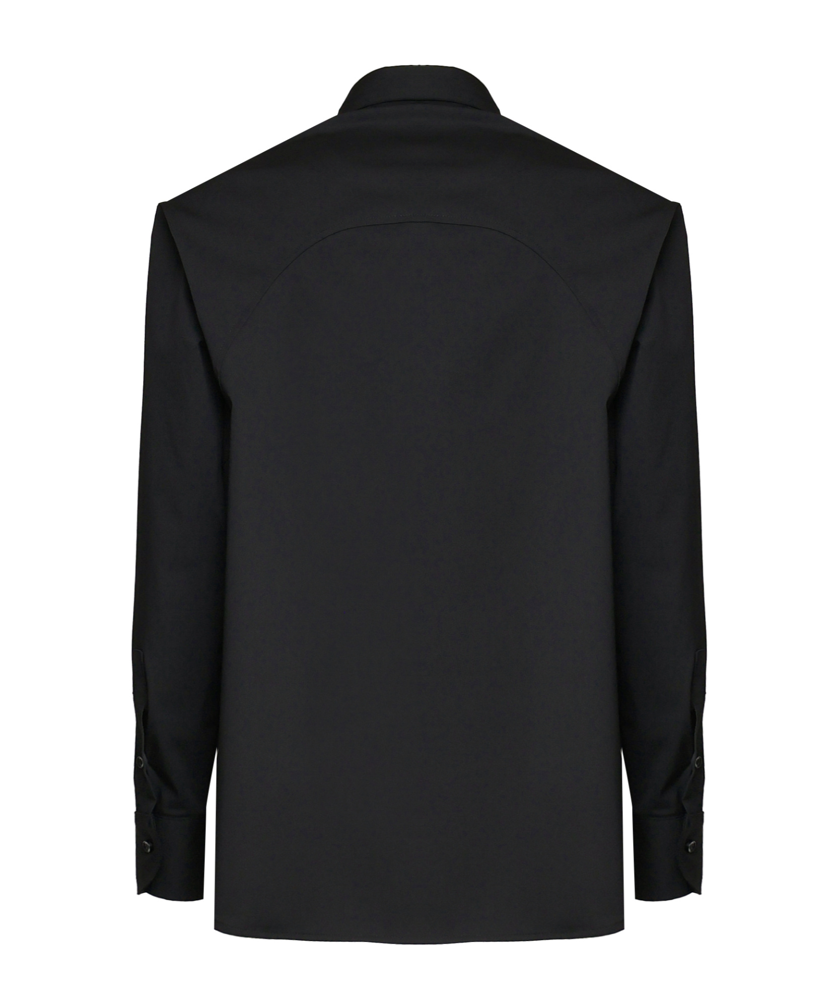 Giuliano Galiano Buttoned Long-sleeve Shirt In Black