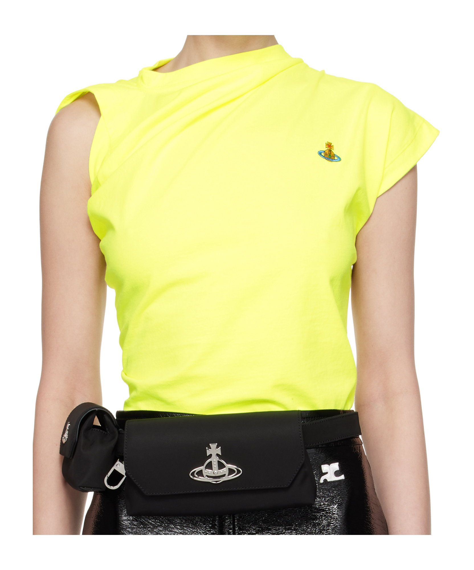Vivienne Westwood Yellow Hebo T-shirt In Yellow