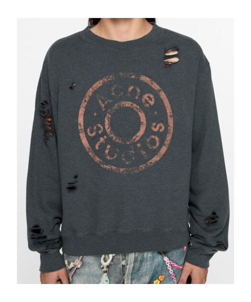 Acne Studios Sweat Shirt In Black