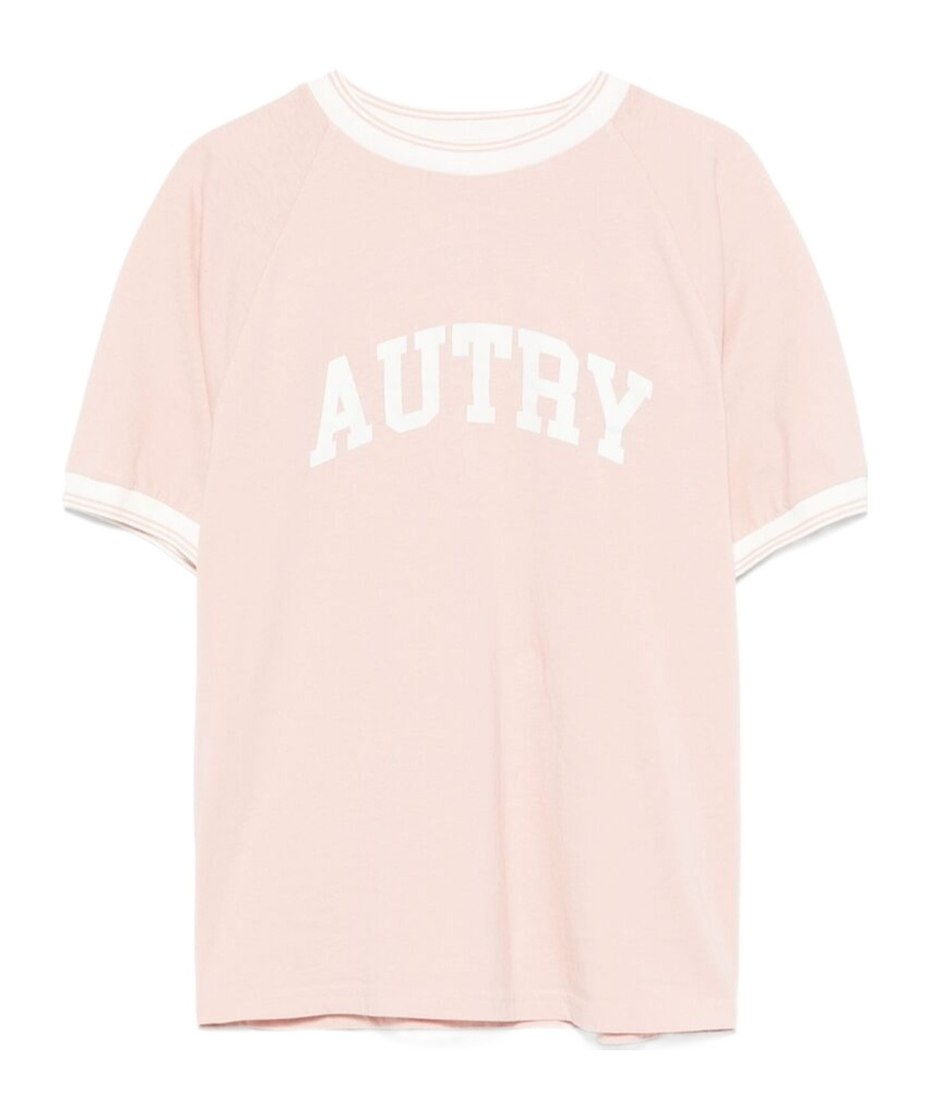 Autry Logo-print T-shirt In Pink
