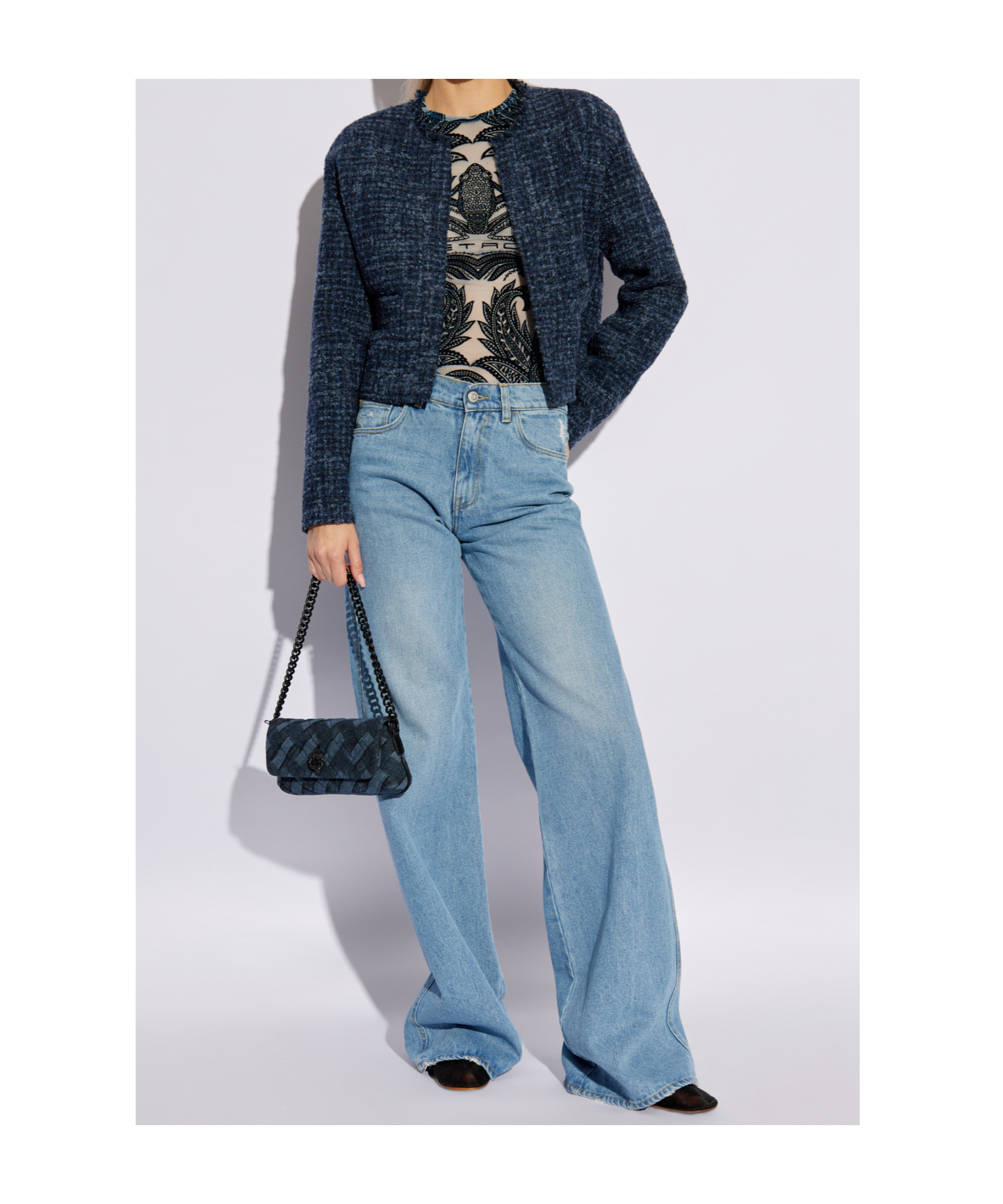 Iro Long-sleeved Casual Jacket In Black