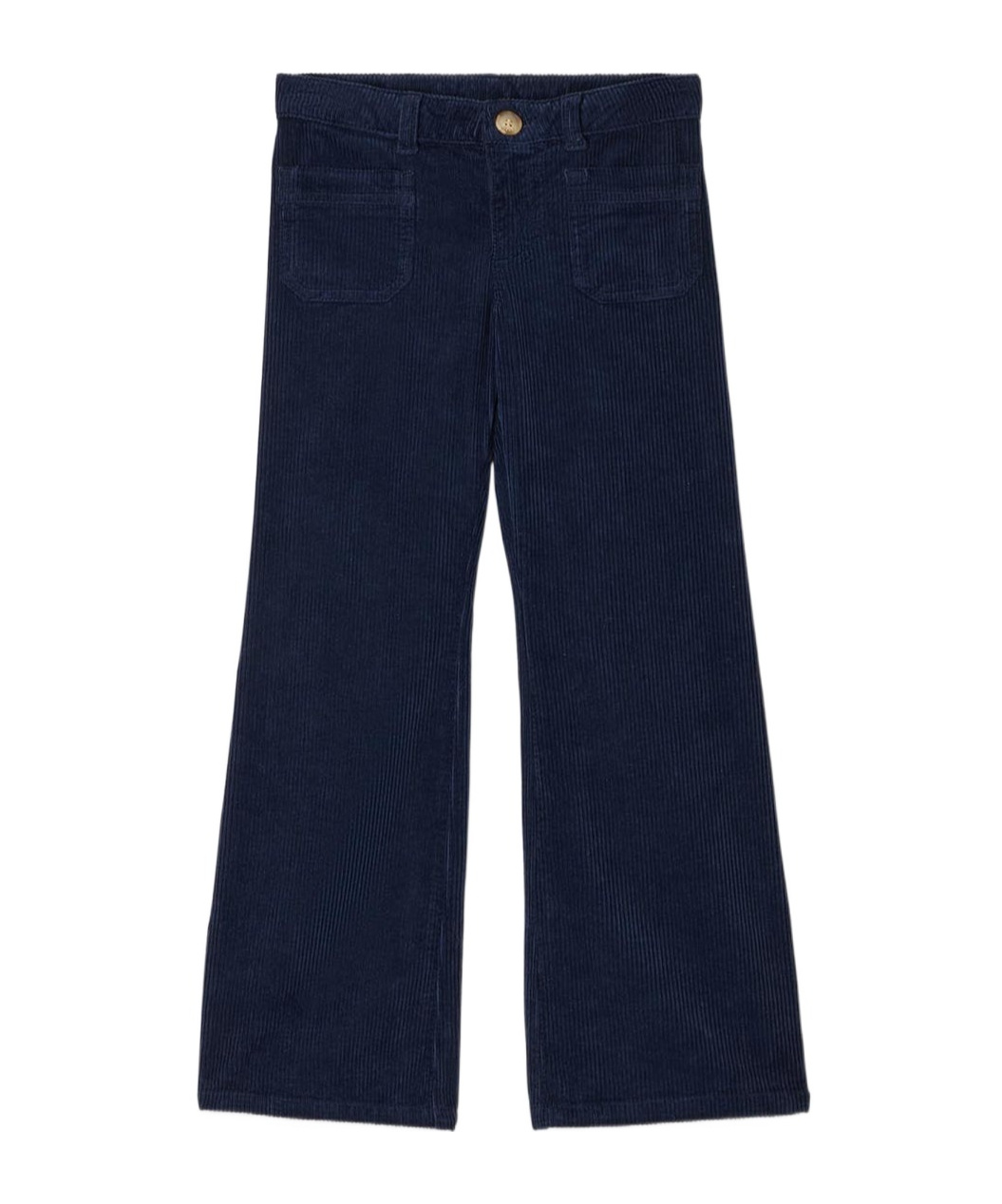Bonpoint Junon Flared Corduroy Trousers In Black