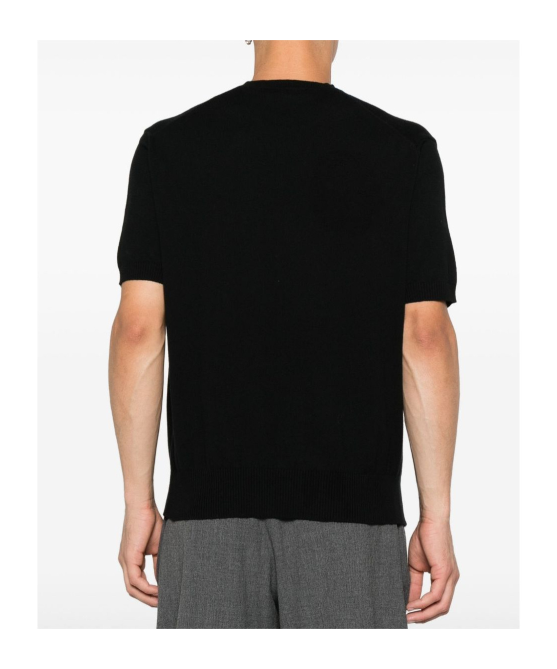 Vivienne Westwood T-shirt In Cotone Nero Uomo In Black