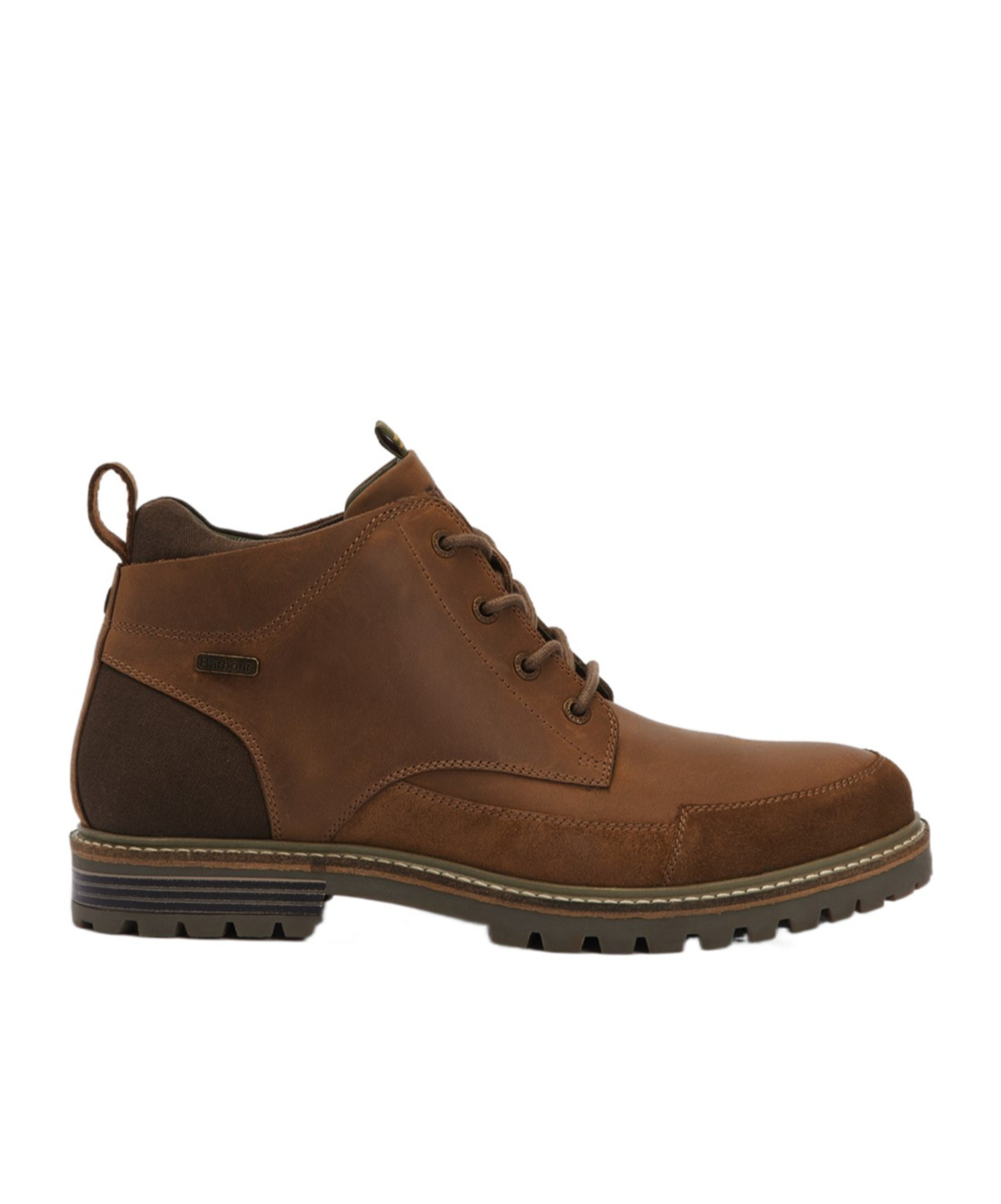 Barbour Quartz Derby Boots In Brown