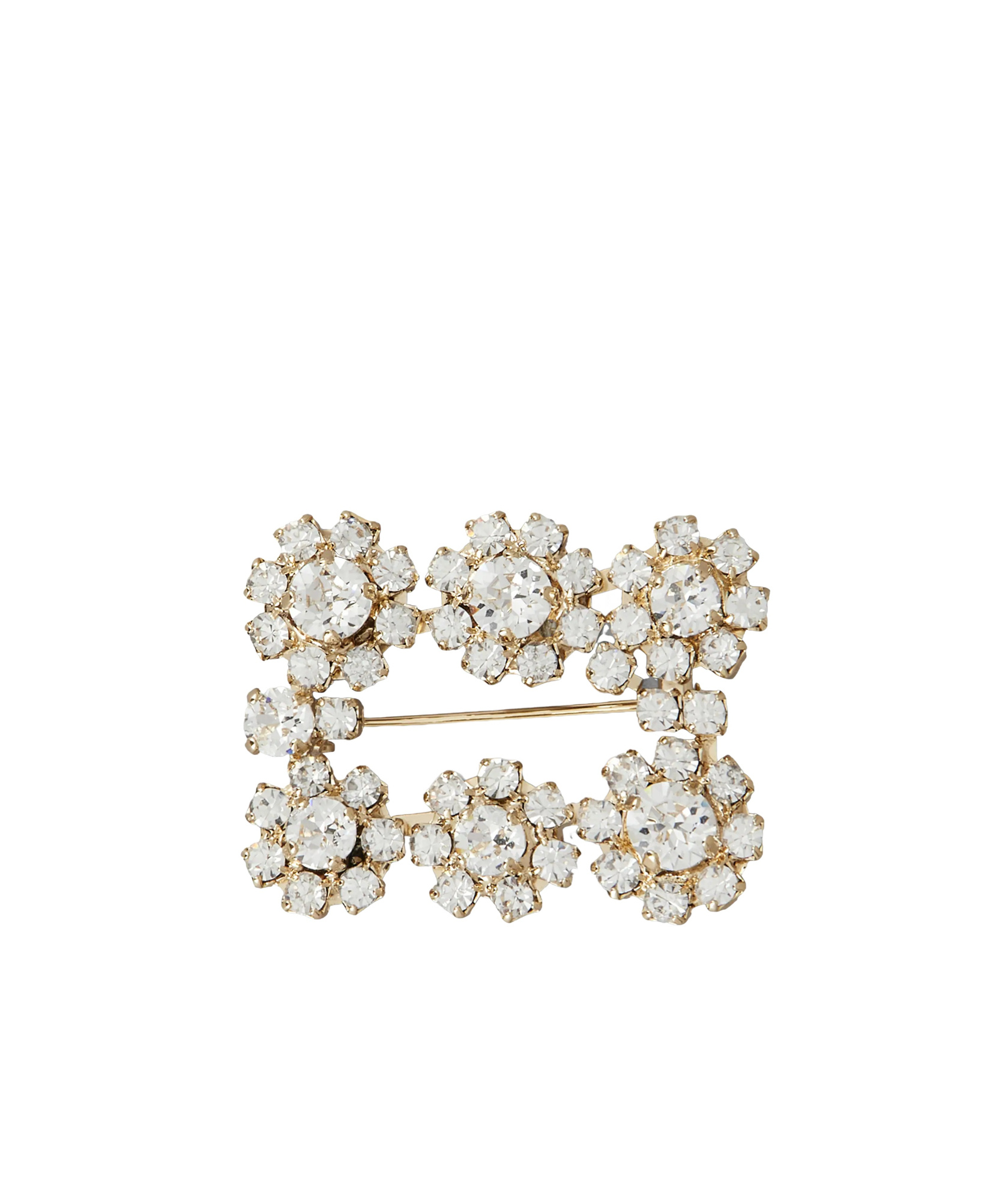 Roger Vivier Efflorescence Brooch In Gold