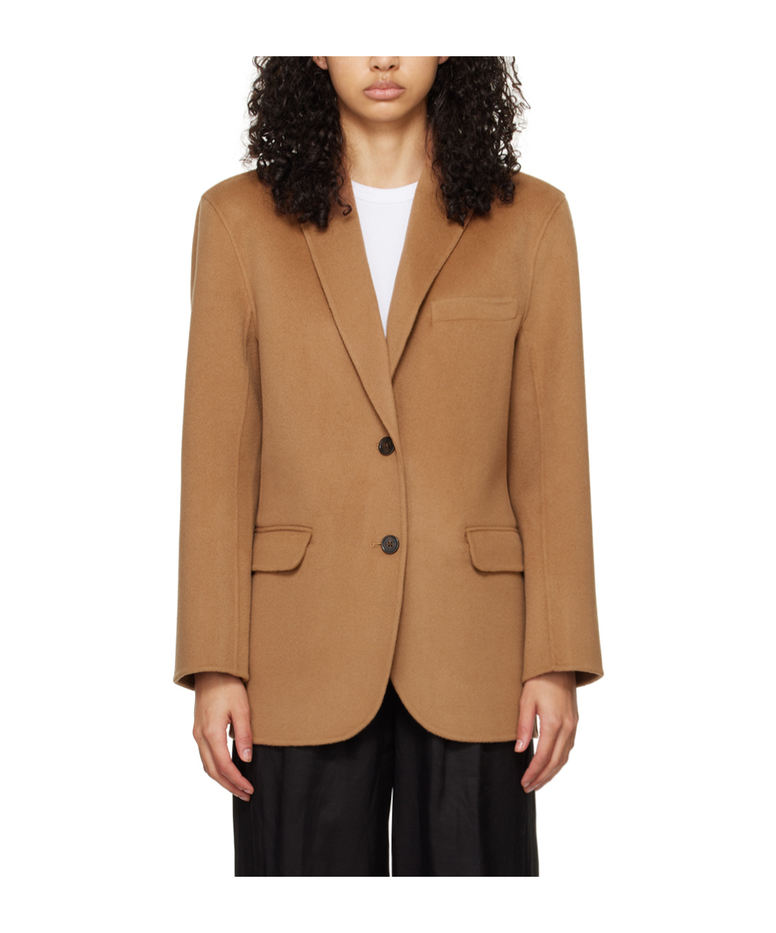 ANINE BING QUINN SINGLE BREASTED BLAZER