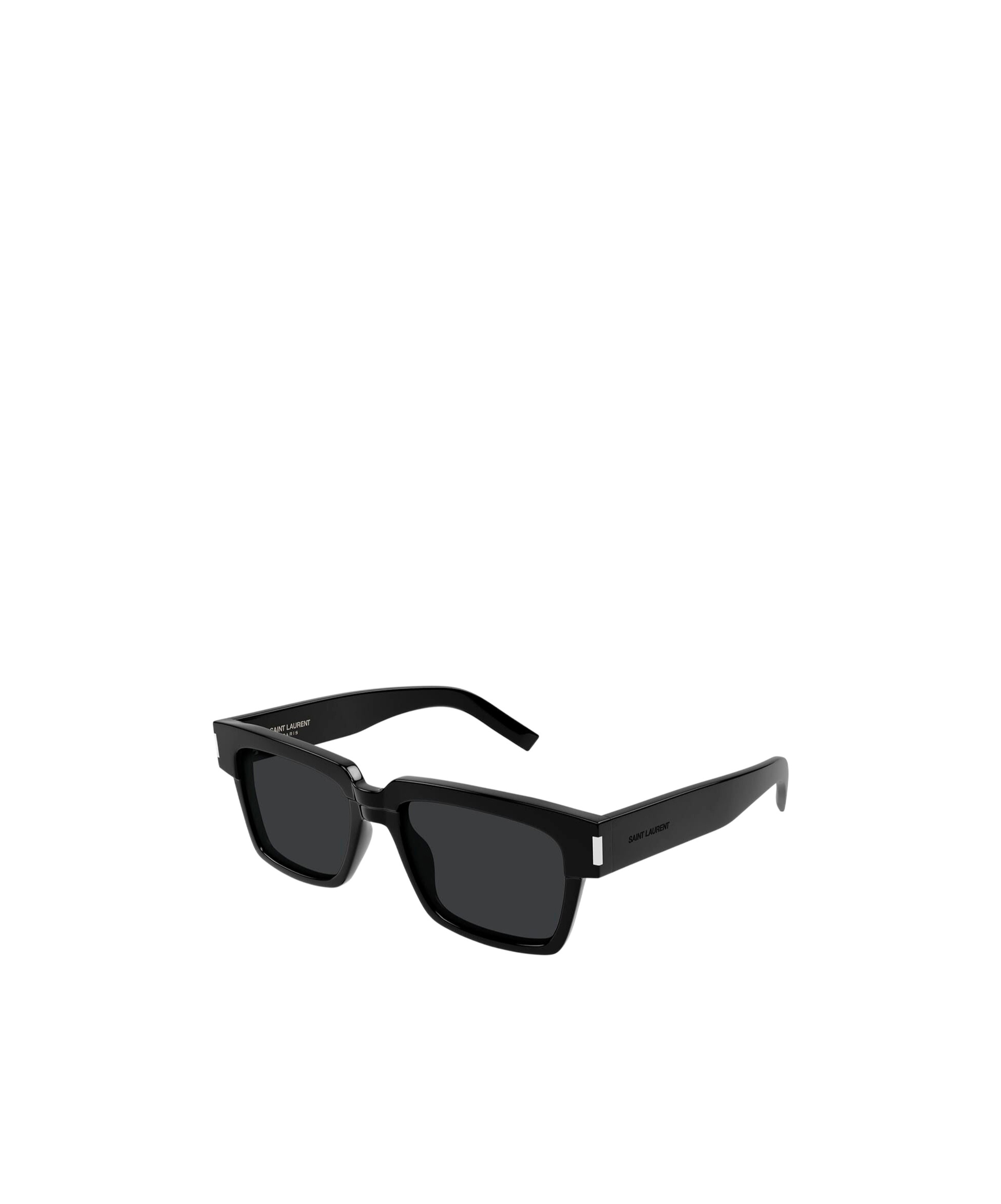 Saint Laurent Eyewear Vadim Square Frame Sunglasses In Black