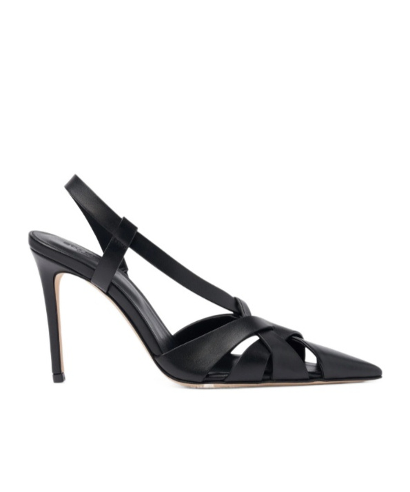 Scarosso 85mm Athena Strappy Pumps In Black