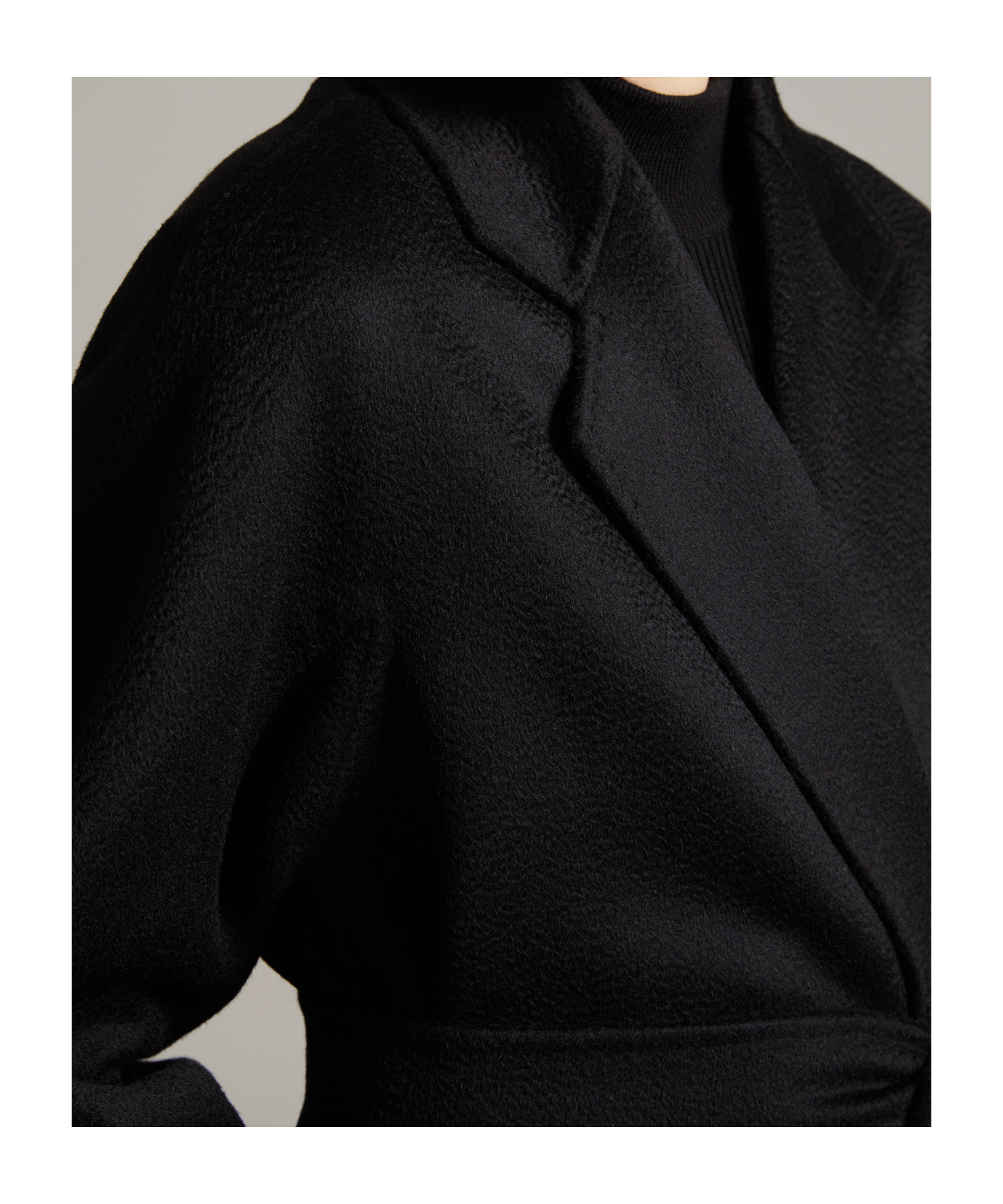 Max Mara Iconic Ludmilla Cashmere Coat With Kimono Sleeves