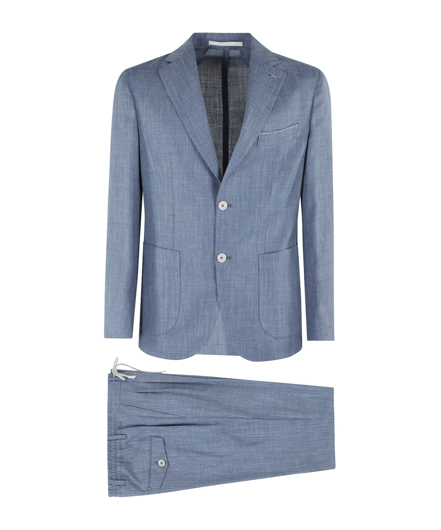 Eleventy Long-sleeved Suit In Blue
